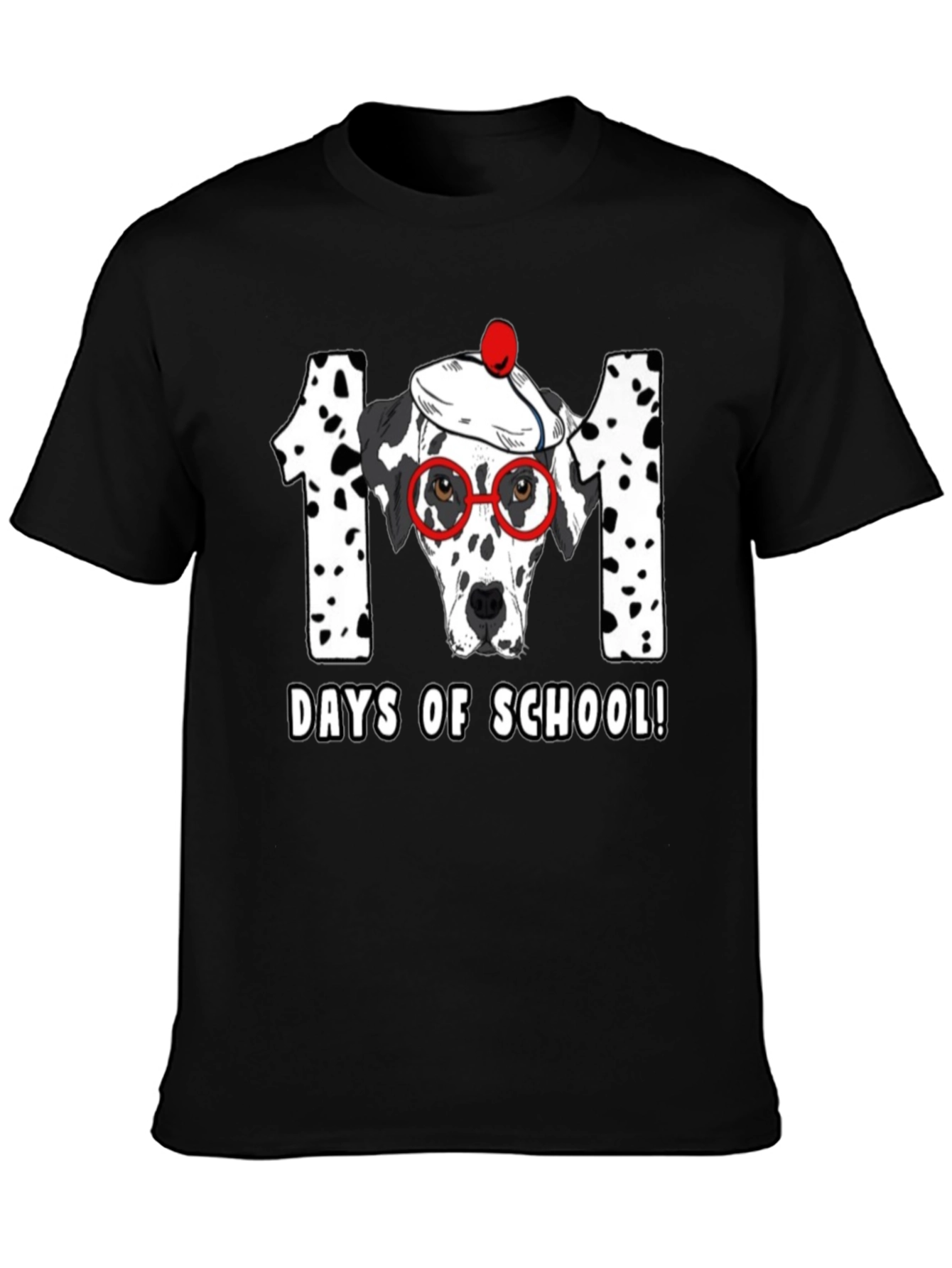 101 Days of School Dalmatian T-Shirt