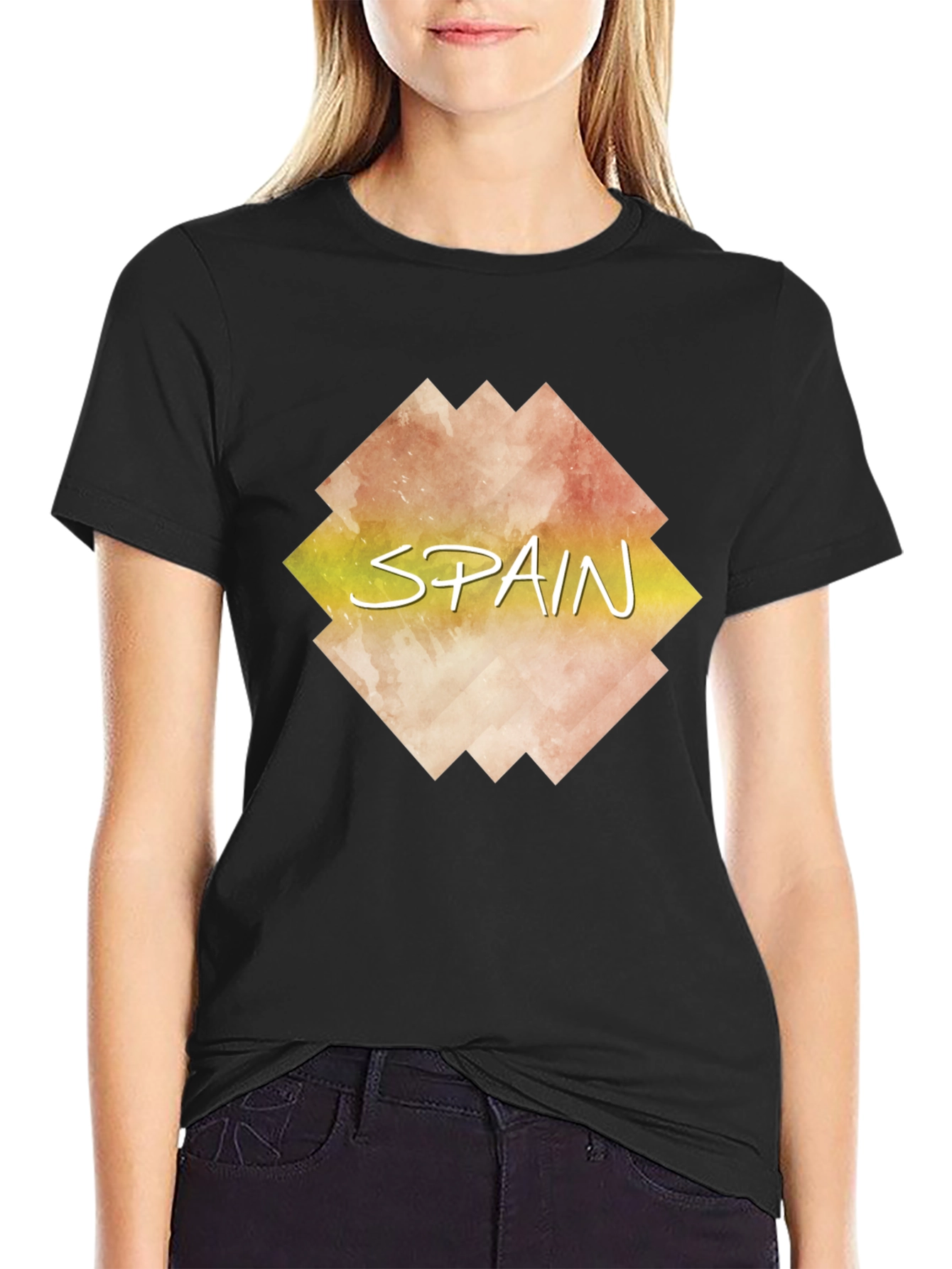 Spain Graphic Tee - Modern Tourist Souvenir Shirt