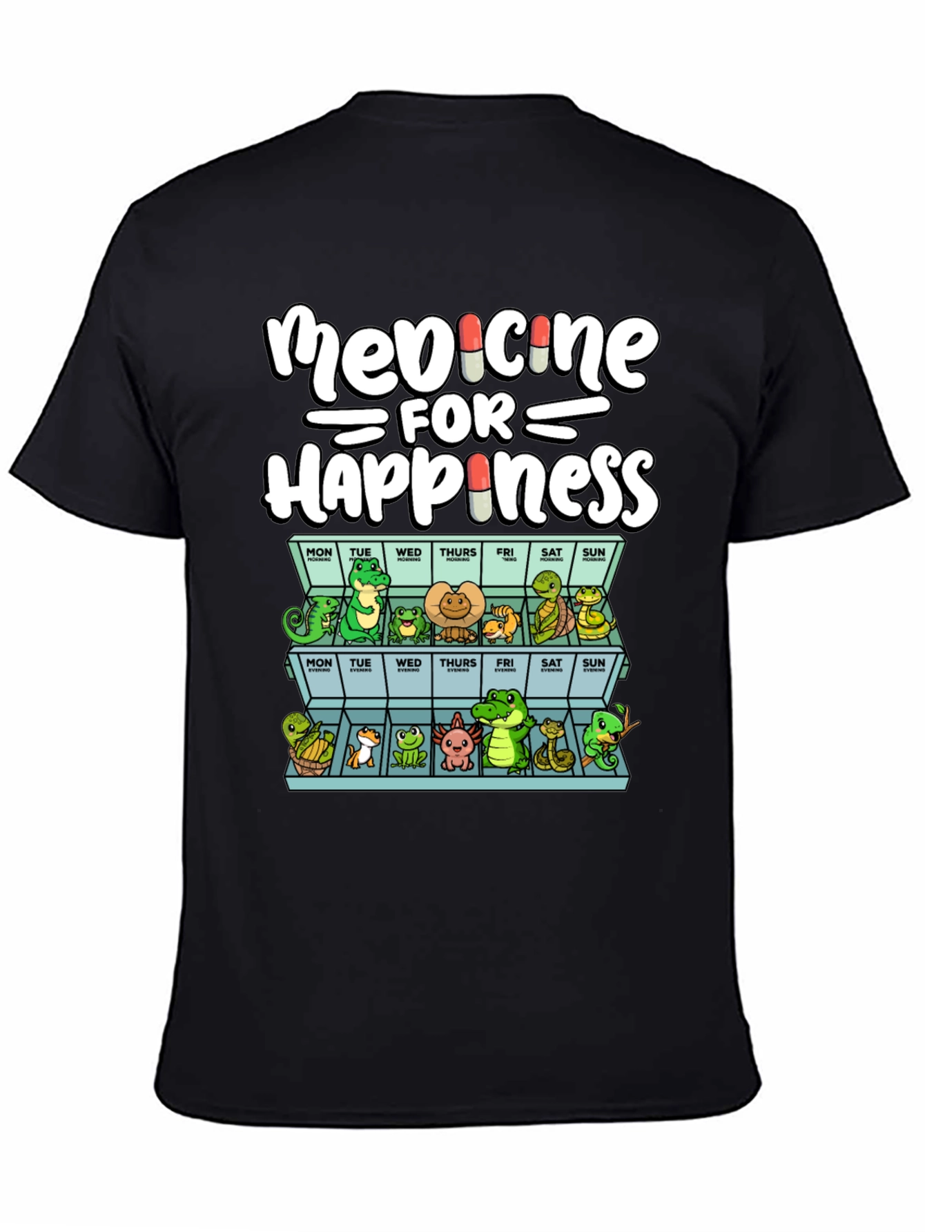 Medicine for Happiness Reptile T-Shirt