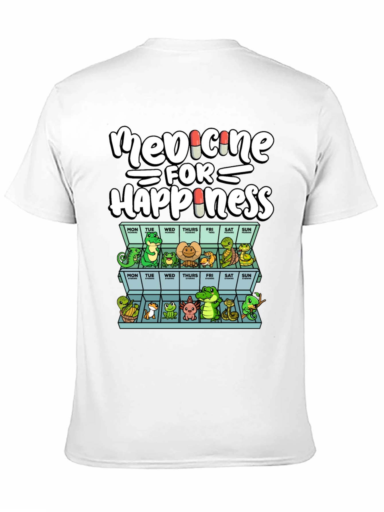 Medicine for Happiness Reptile T-Shirt