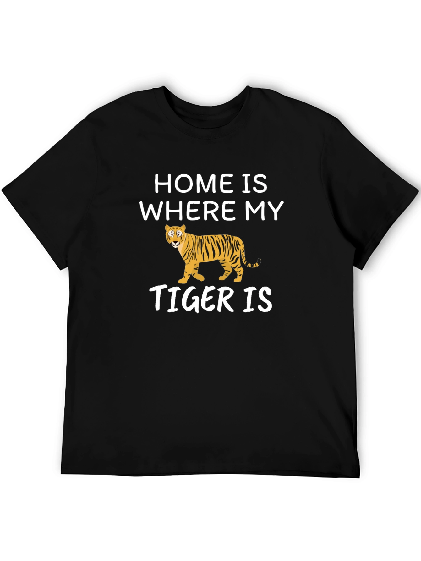 Home is Where My Tiger Is Graphic Tee