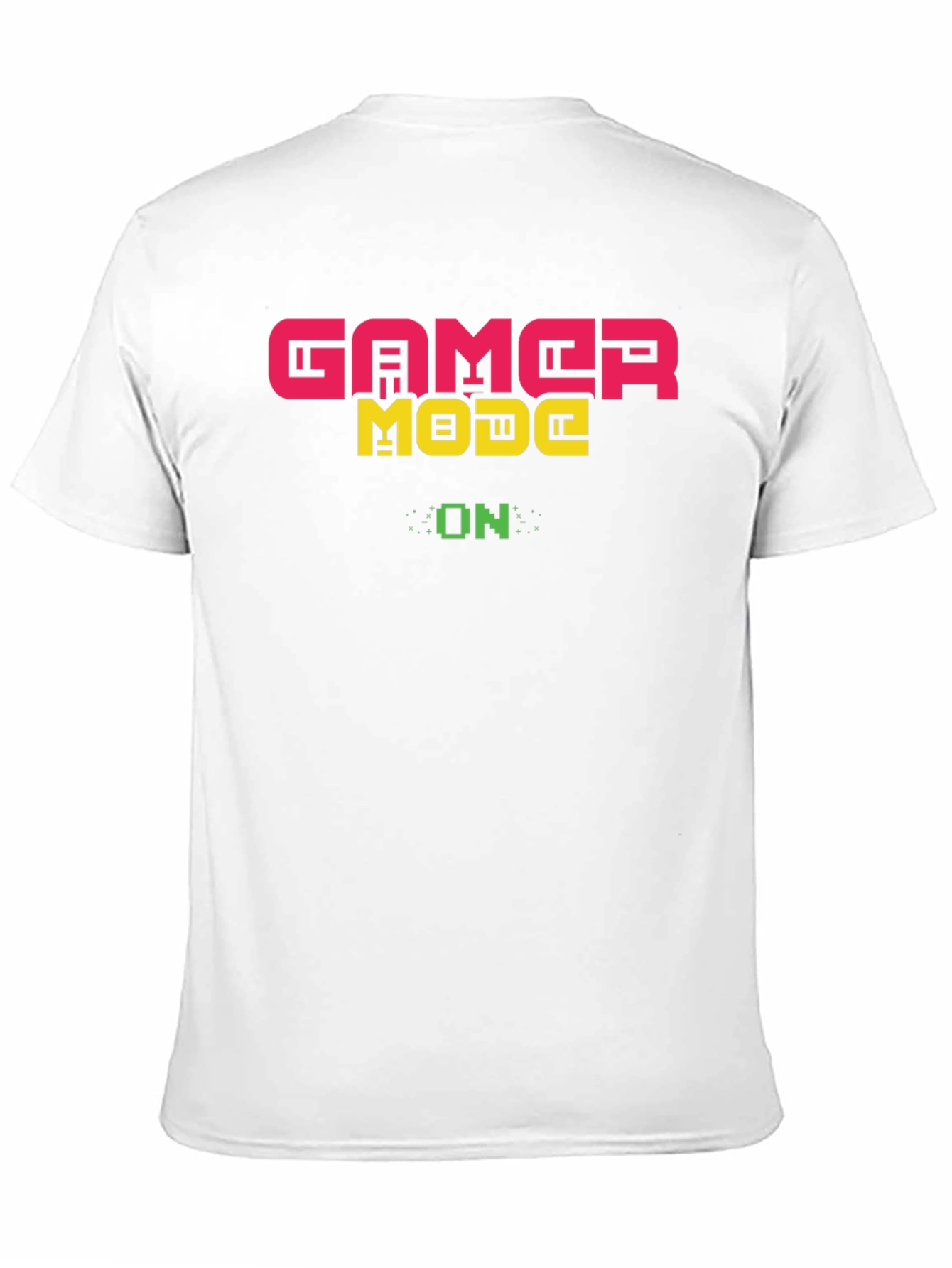 Gamer Mode On T-Shirt - Black Cotton Gaming Tee
