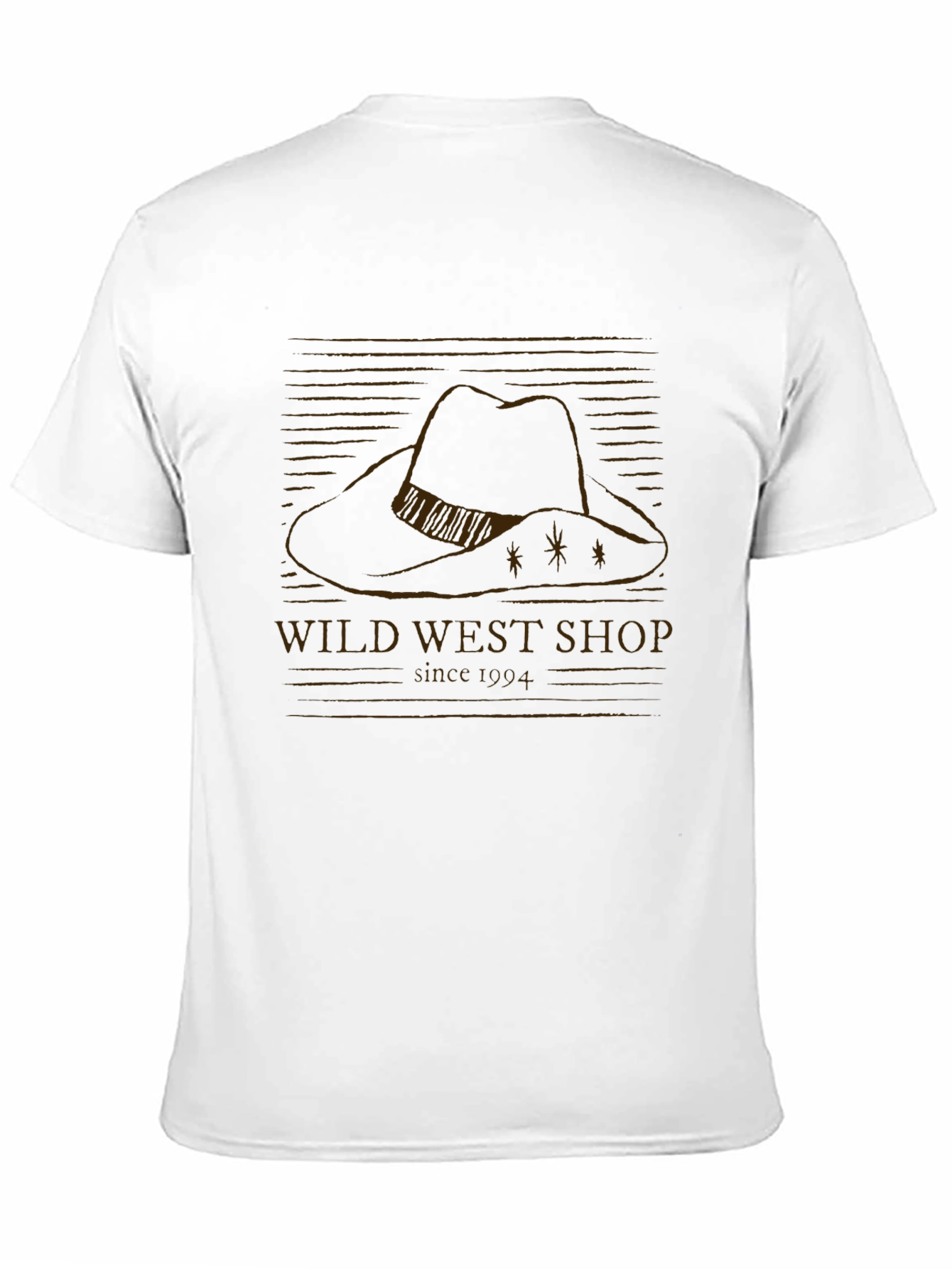 Wild West Shop Black T-Shirt