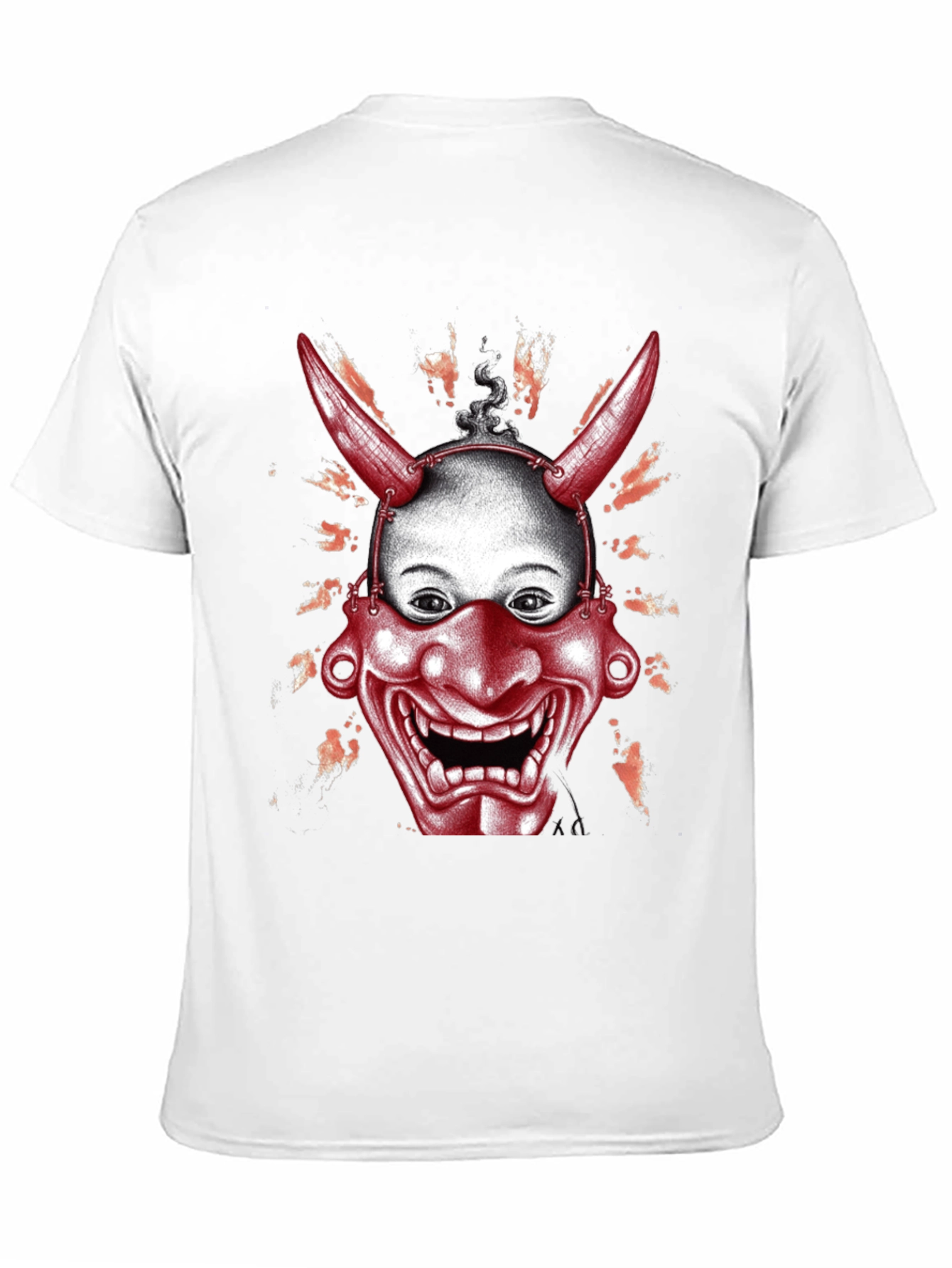 Devil Mask Graphic T-Shirt