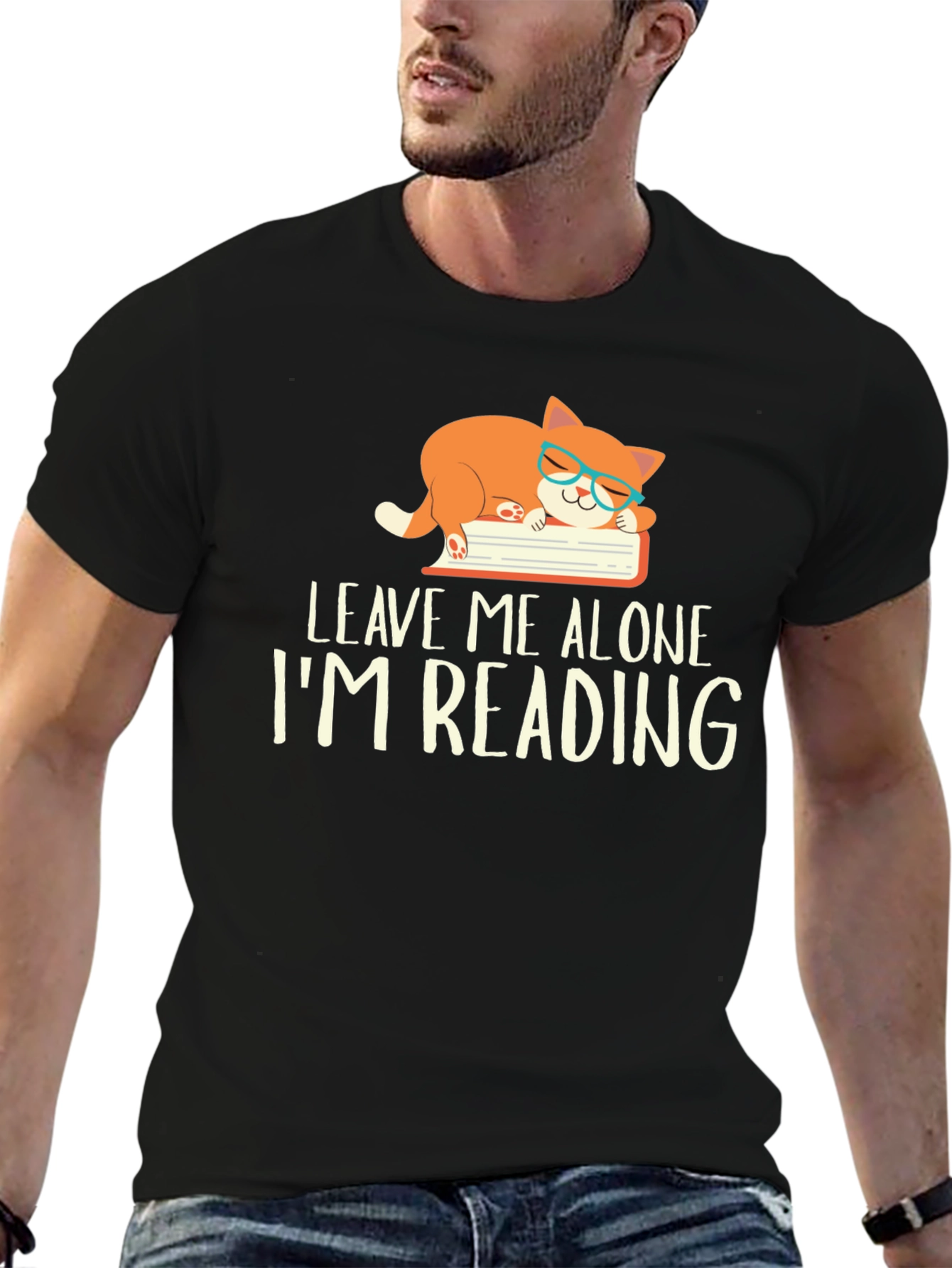 Leave Me Alone Im Reading Cat T-Shirt