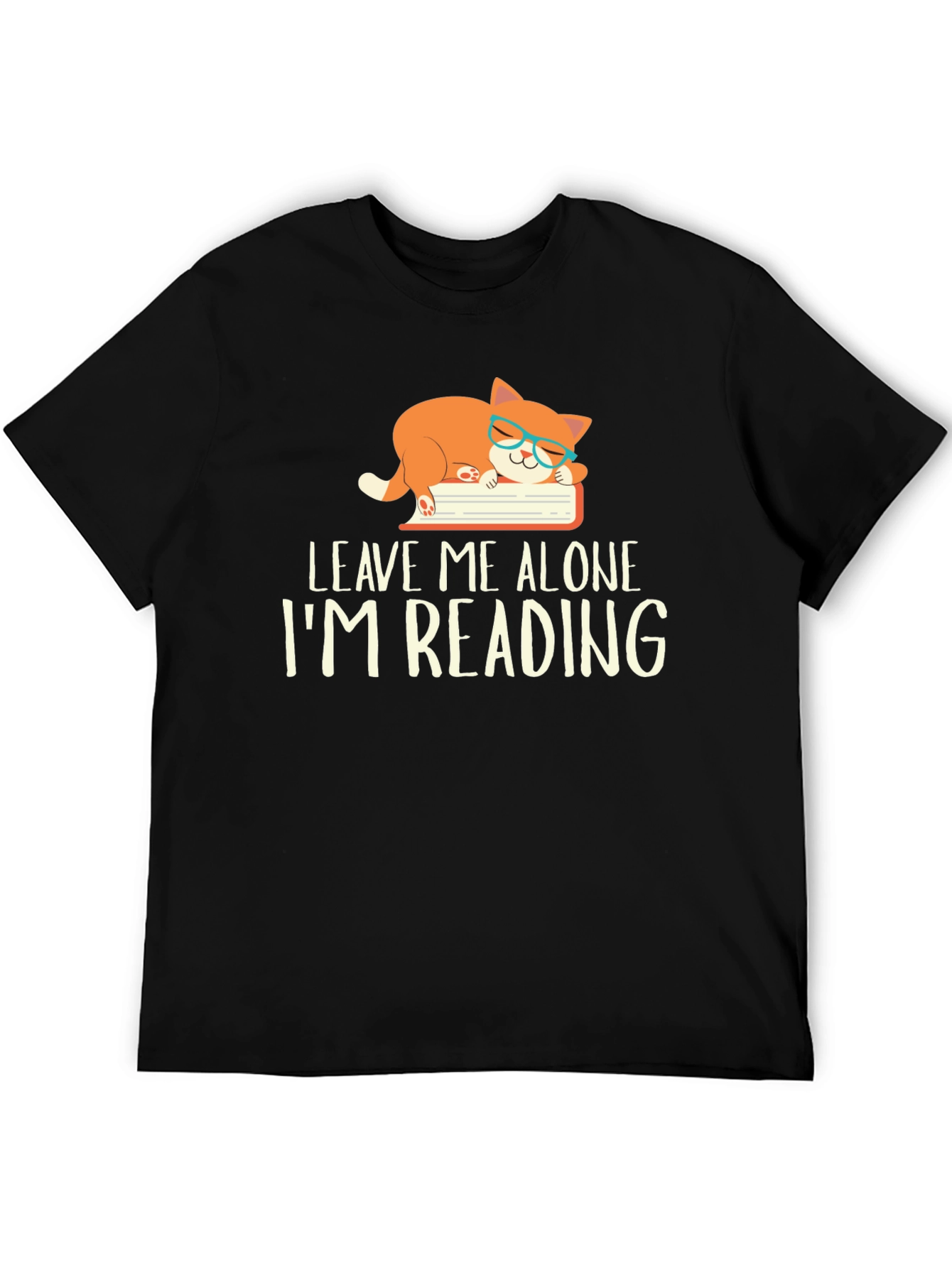 Leave Me Alone Im Reading Cat T-Shirt