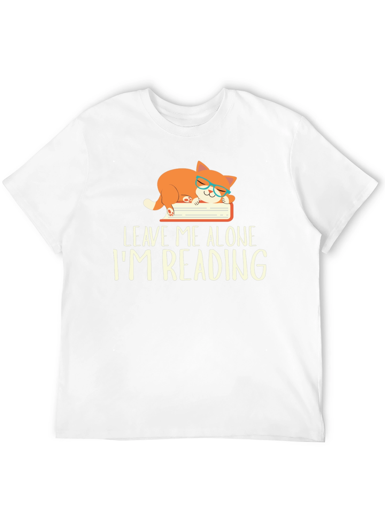 Leave Me Alone Im Reading Cat T-Shirt