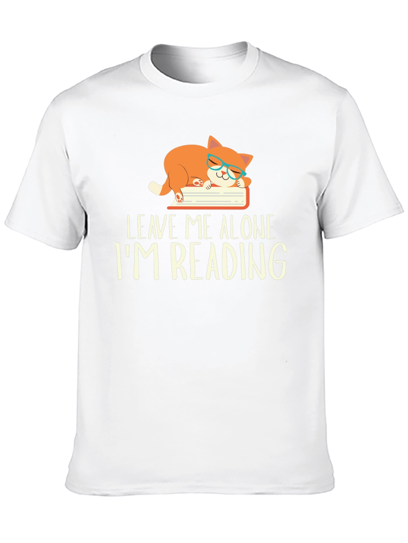 Leave Me Alone Im Reading Cat T-Shirt