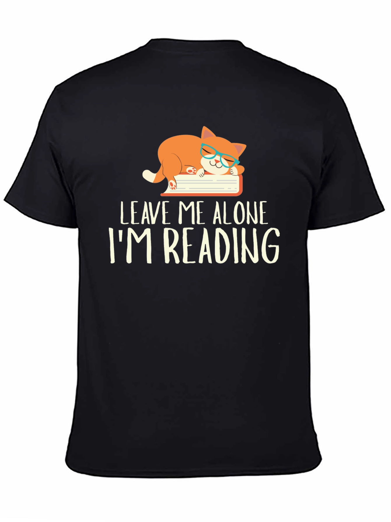 Leave Me Alone Im Reading Cat T-Shirt