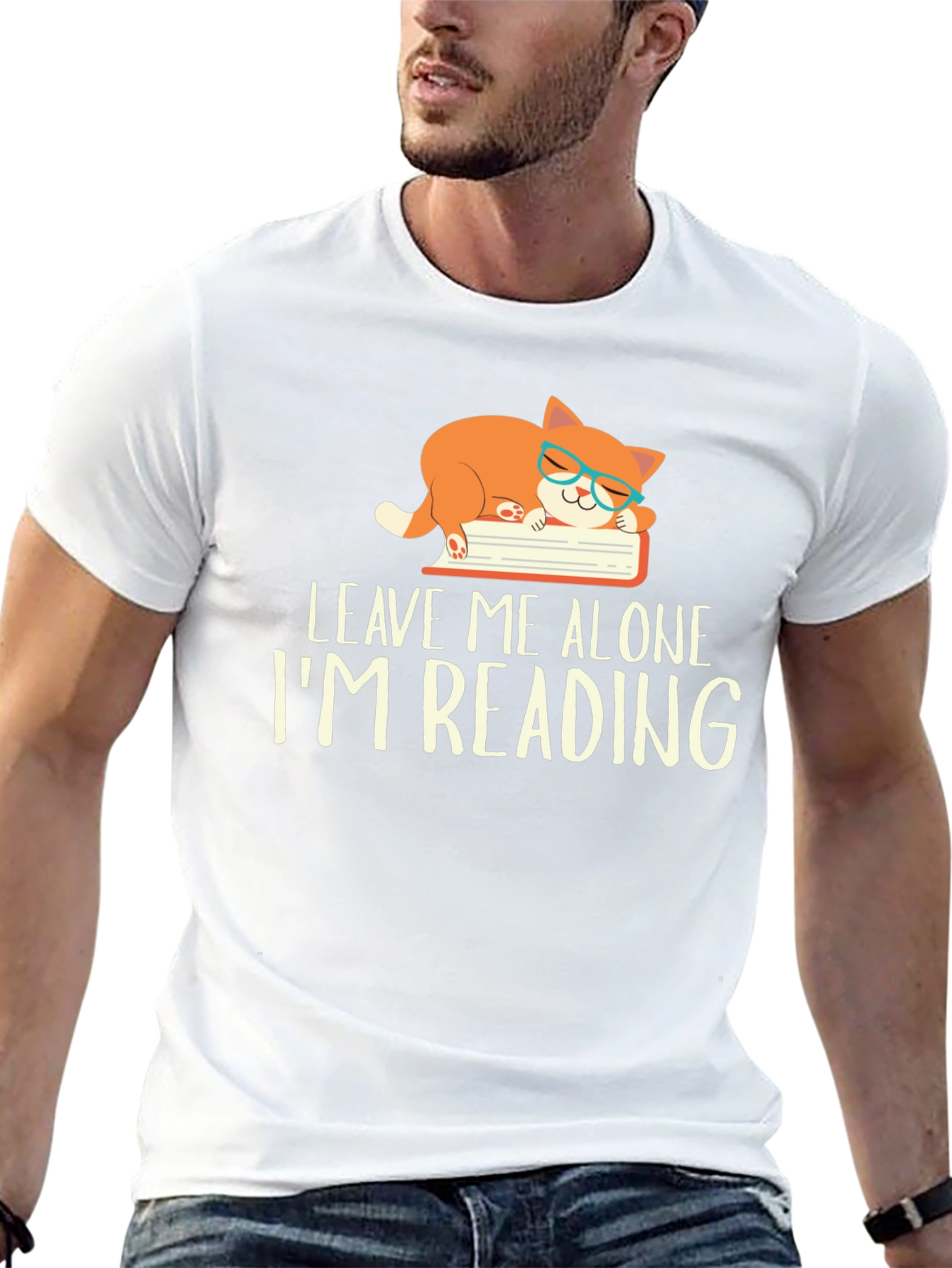 Leave Me Alone Im Reading Cat T-Shirt