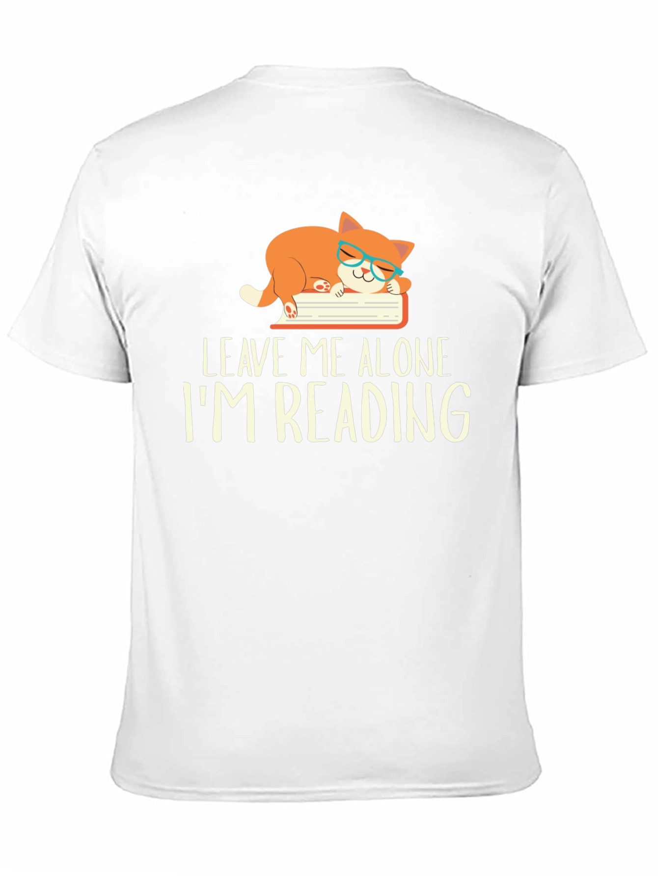 Leave Me Alone Im Reading Cat T-Shirt