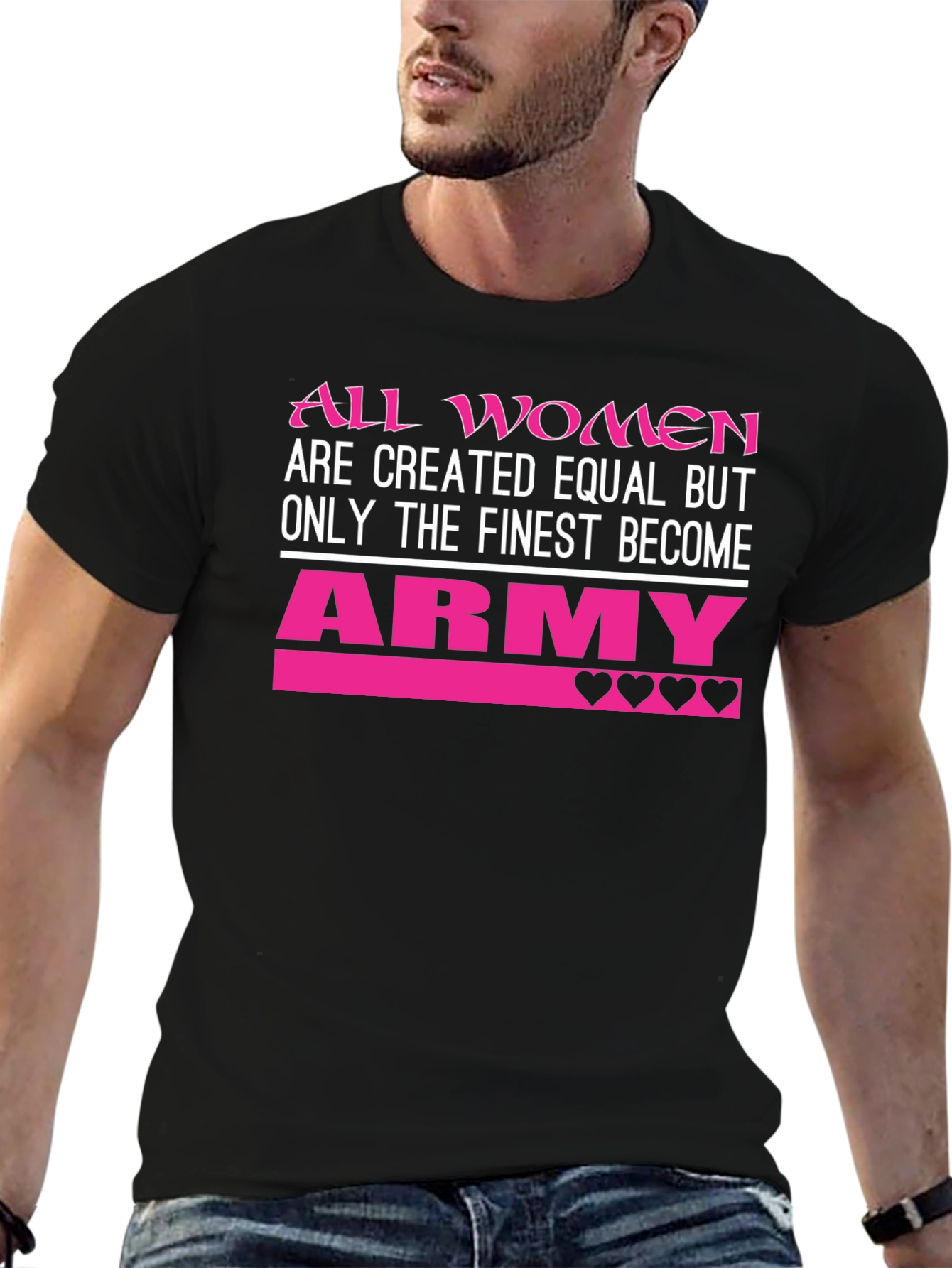 All Women Army T-Shirt Finest Become