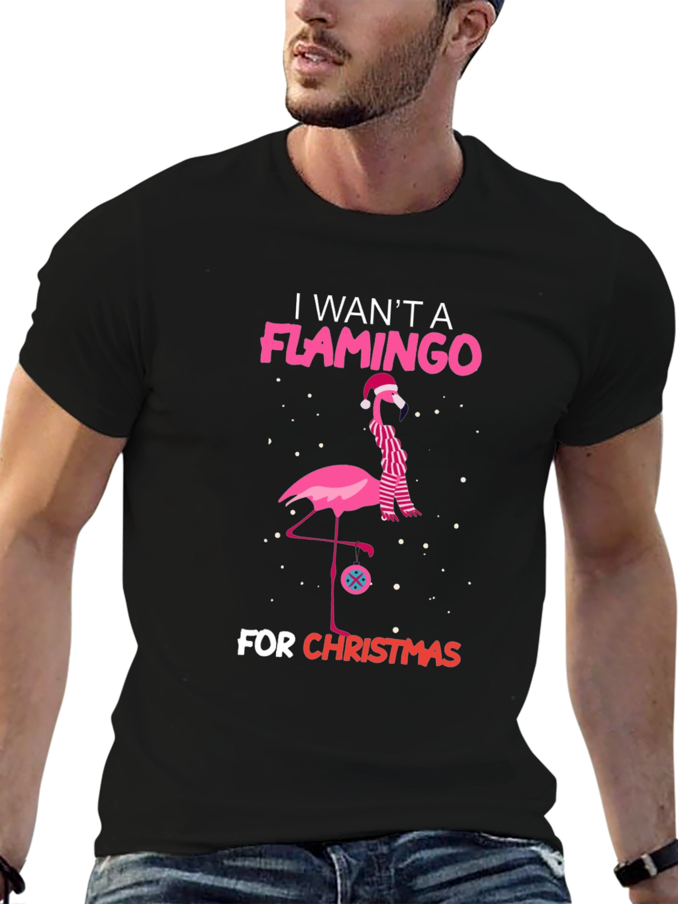 Flamingo Christmas T-Shirt