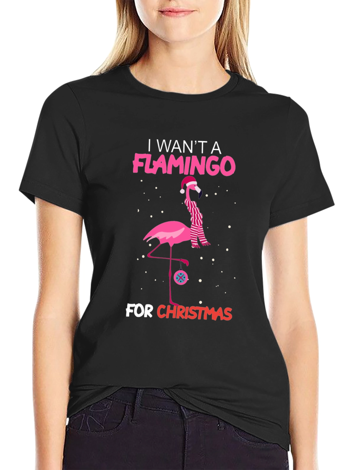 Flamingo Christmas T-Shirt