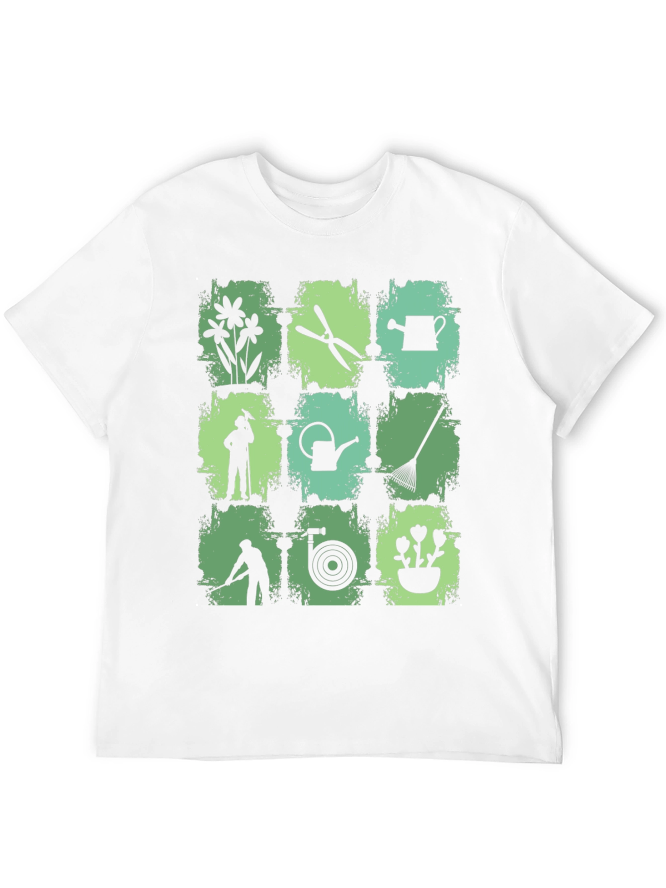 Gardening Tools & Plants Graphic Tee
