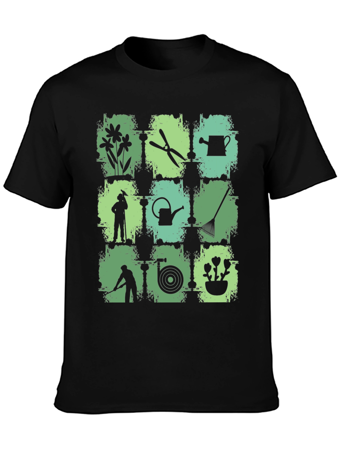 Gardening Tools & Plants Graphic Tee