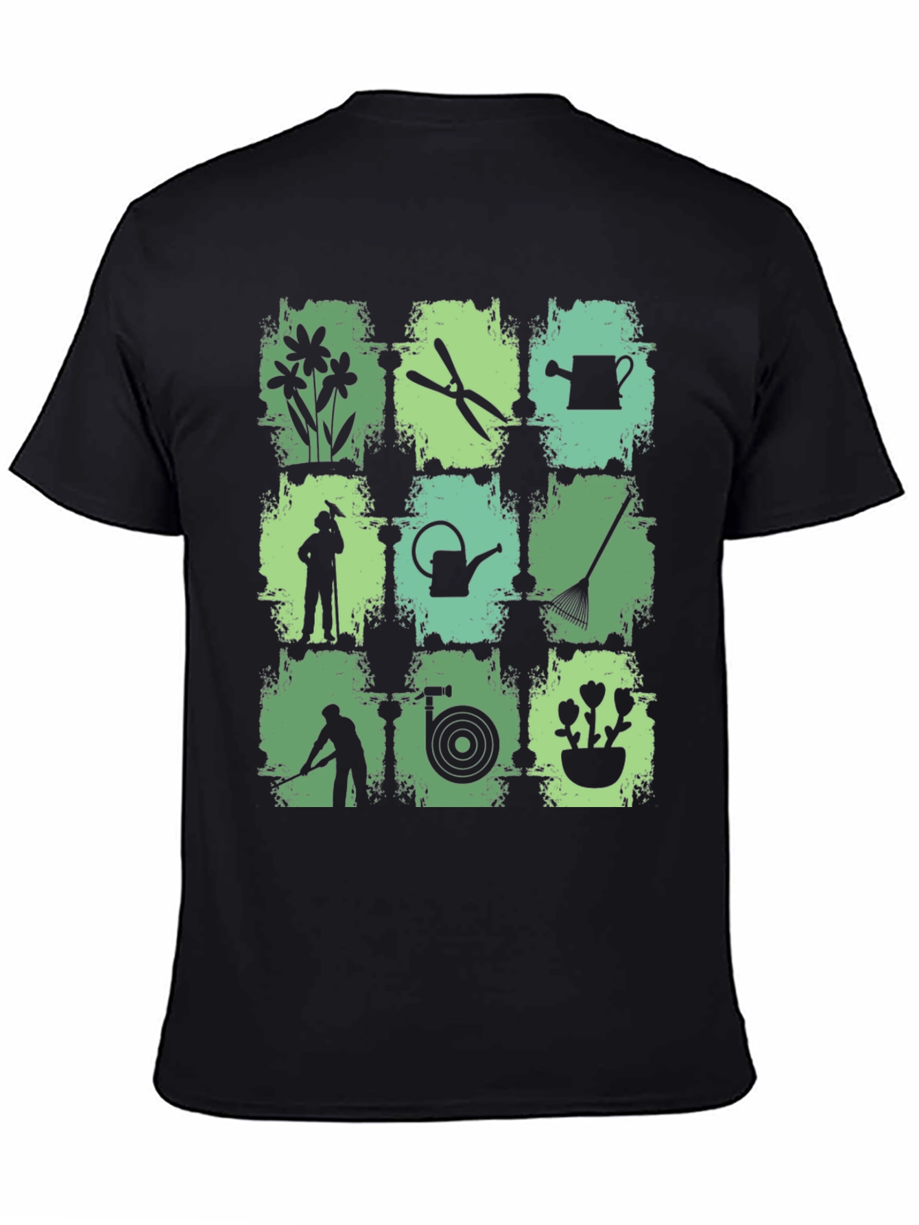 Gardening Tools & Plants Graphic Tee