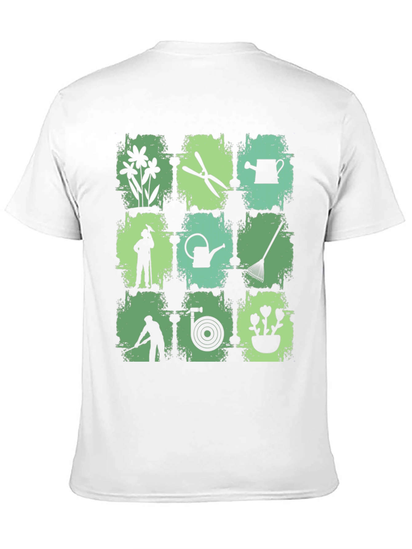 Gardening Tools & Plants Graphic Tee
