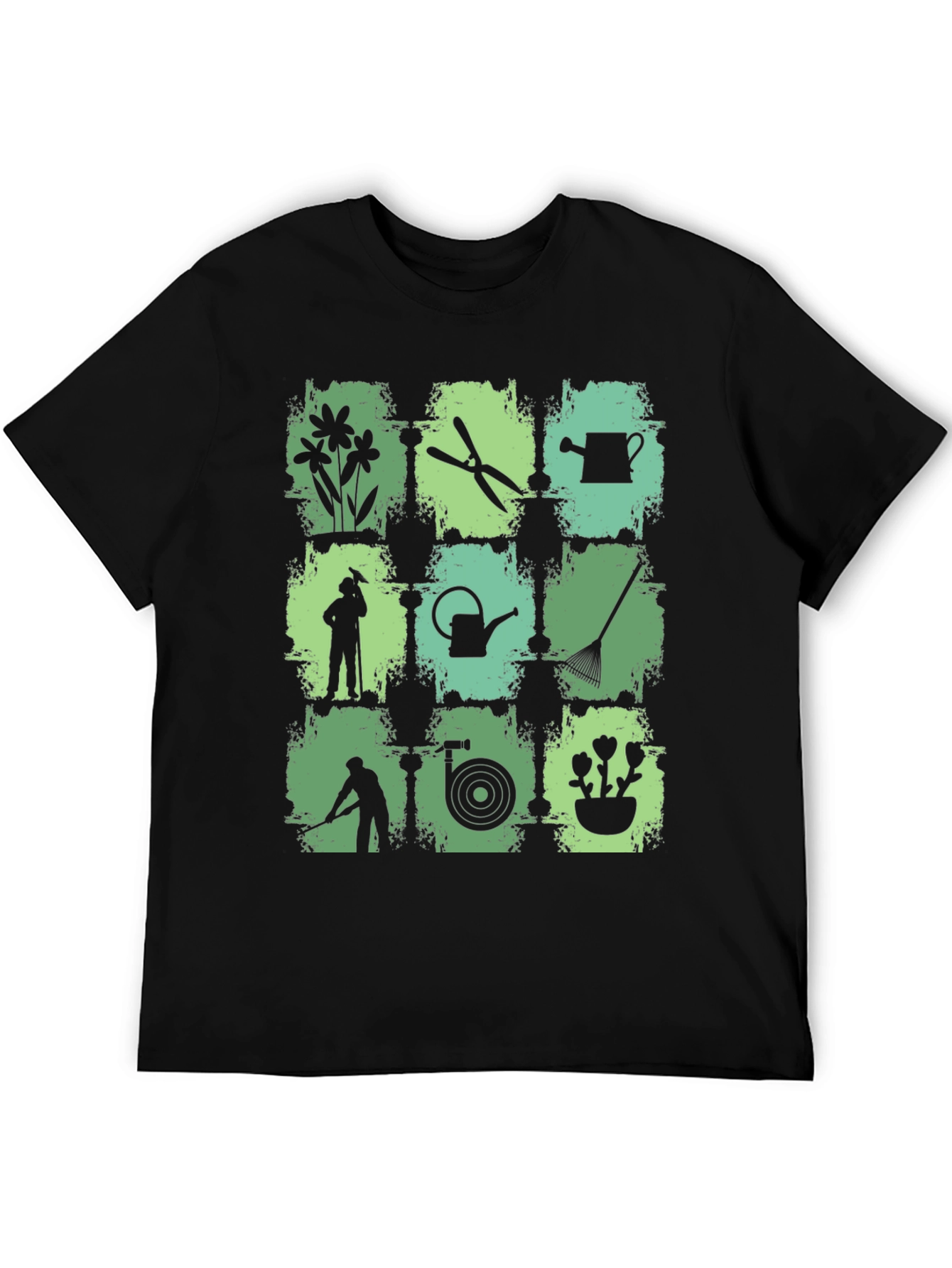 Gardening Tools & Plants Graphic Tee