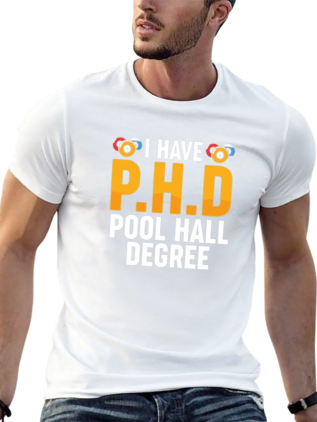 Pool Hall Degree T-Shirt - Funny Billiards Gift