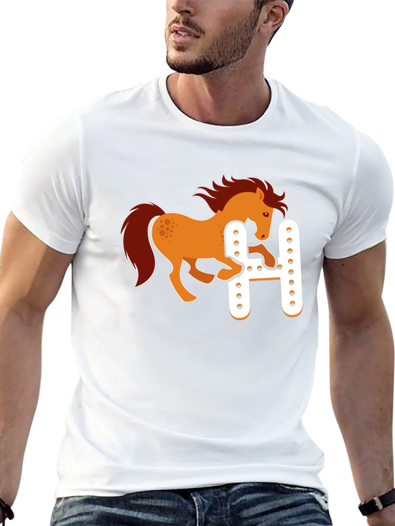 Equestrian Horse Jump T-Shirt