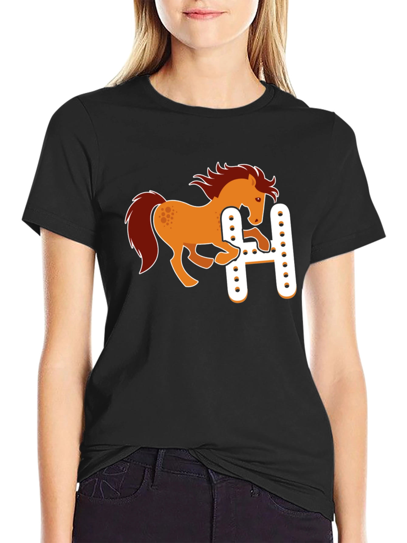 Equestrian Horse Jump T-Shirt