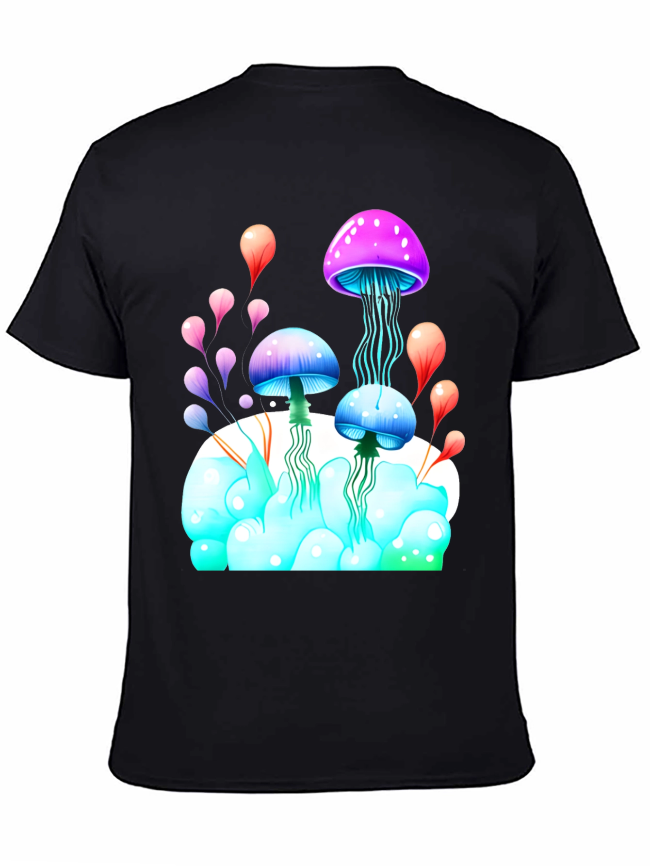Psychedelic Mushroom Graphic Tee
