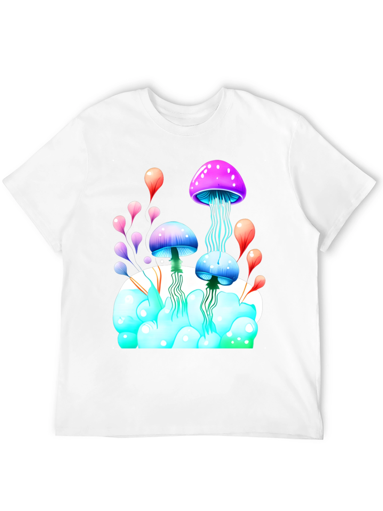 Psychedelic Mushroom Graphic Tee