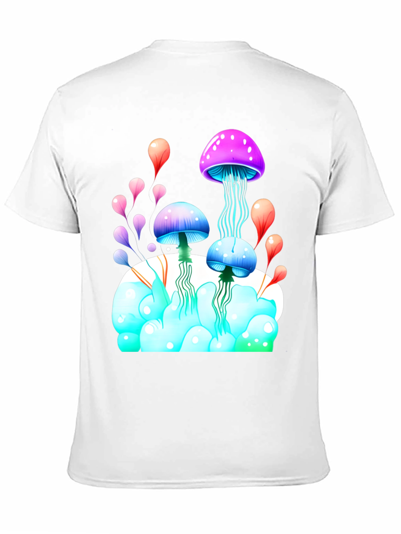 Psychedelic Mushroom Graphic Tee