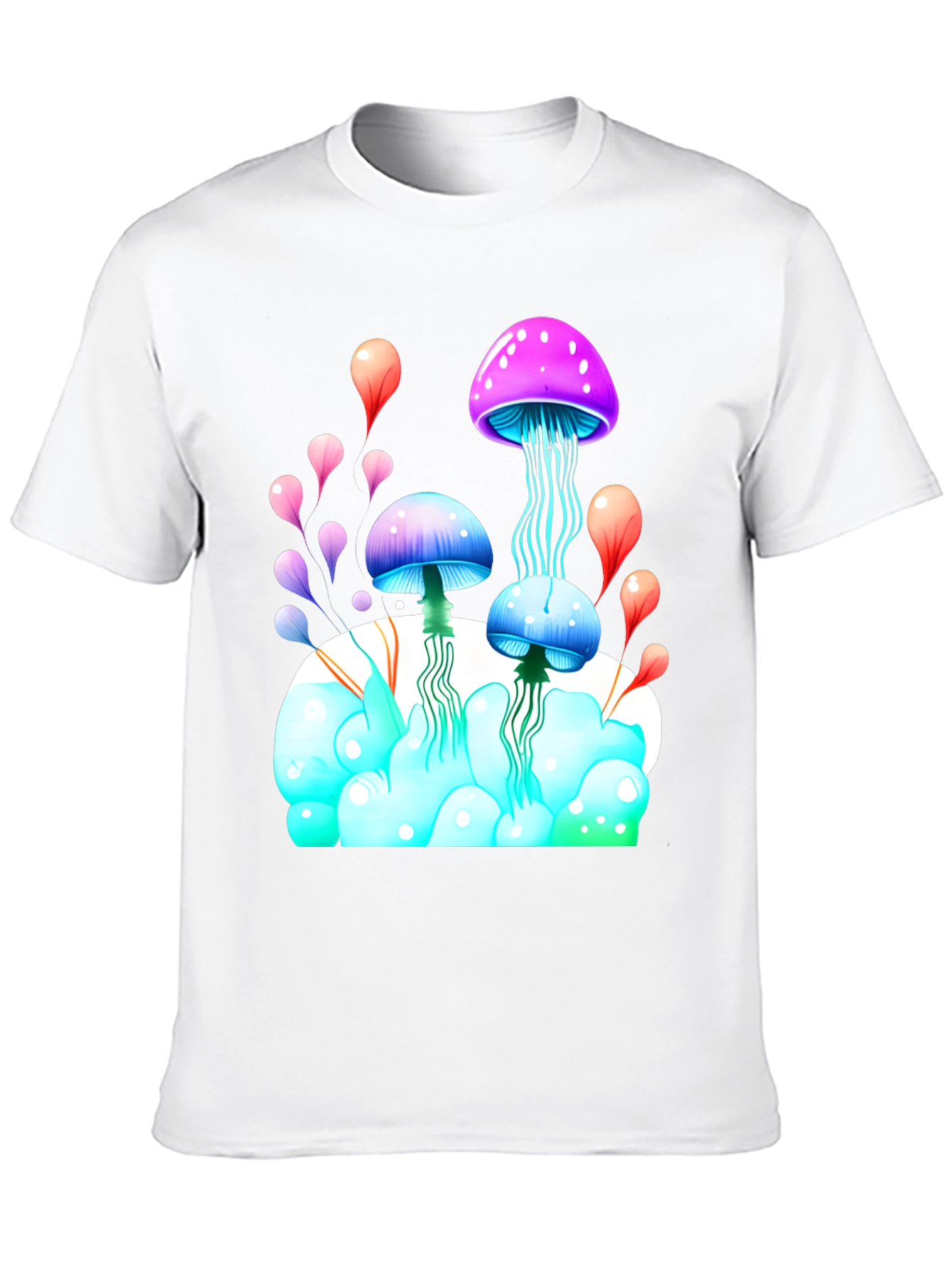 Psychedelic Mushroom Graphic Tee