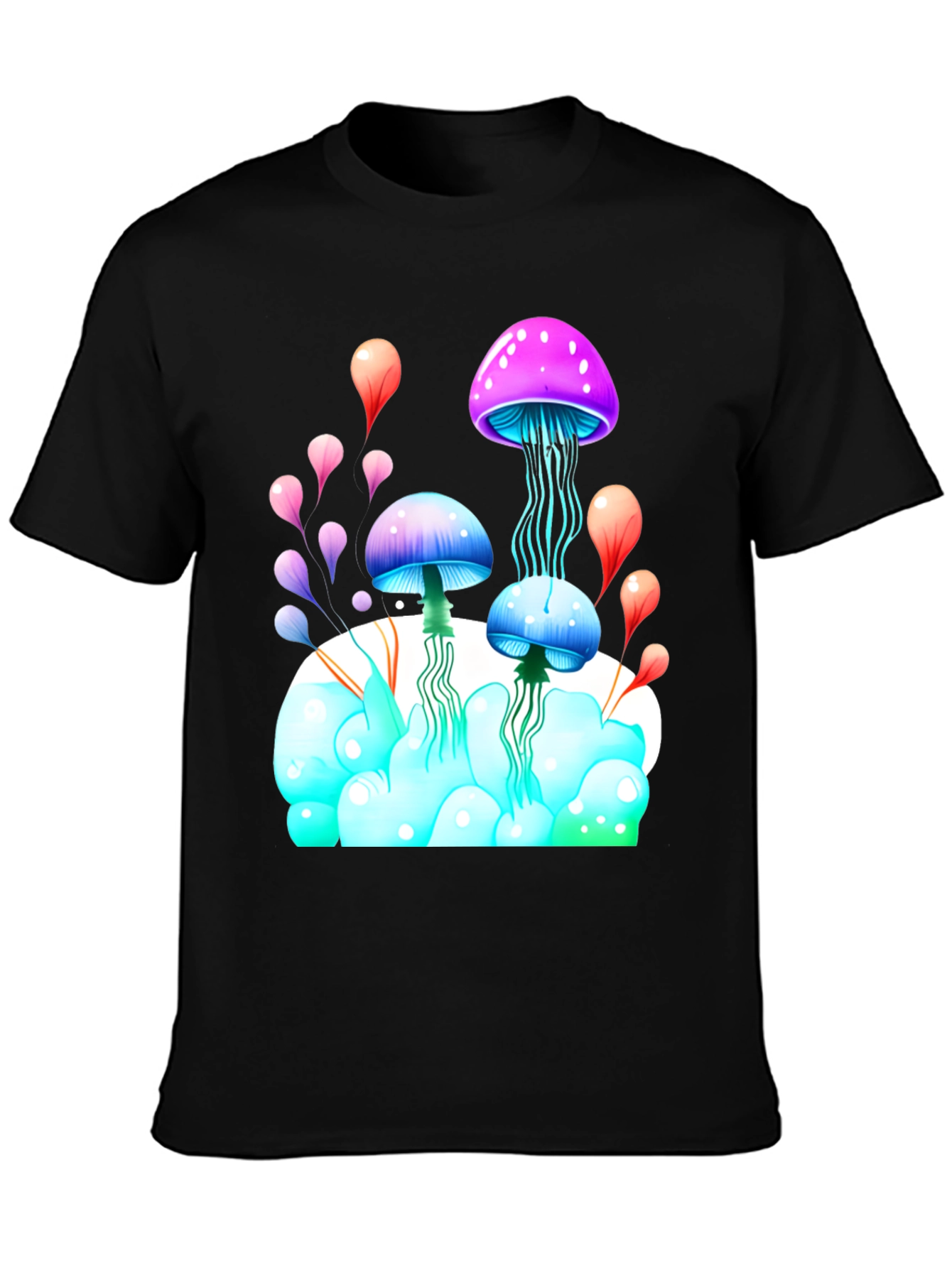 Psychedelic Mushroom Graphic Tee