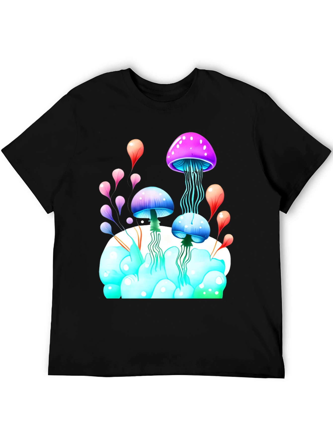 Psychedelic Mushroom Graphic Tee