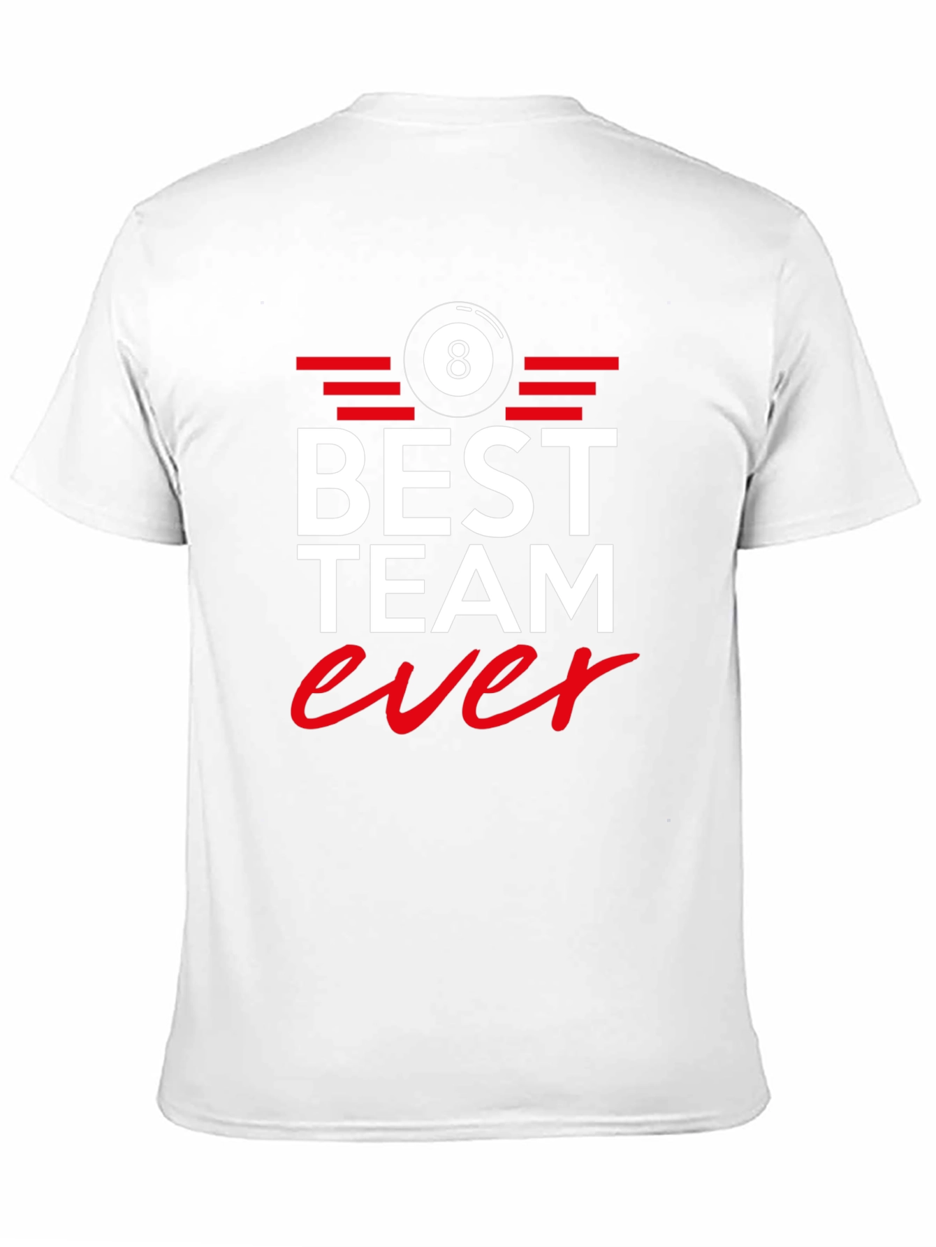 Best Team Ever 8 Ball Graphic Tee
