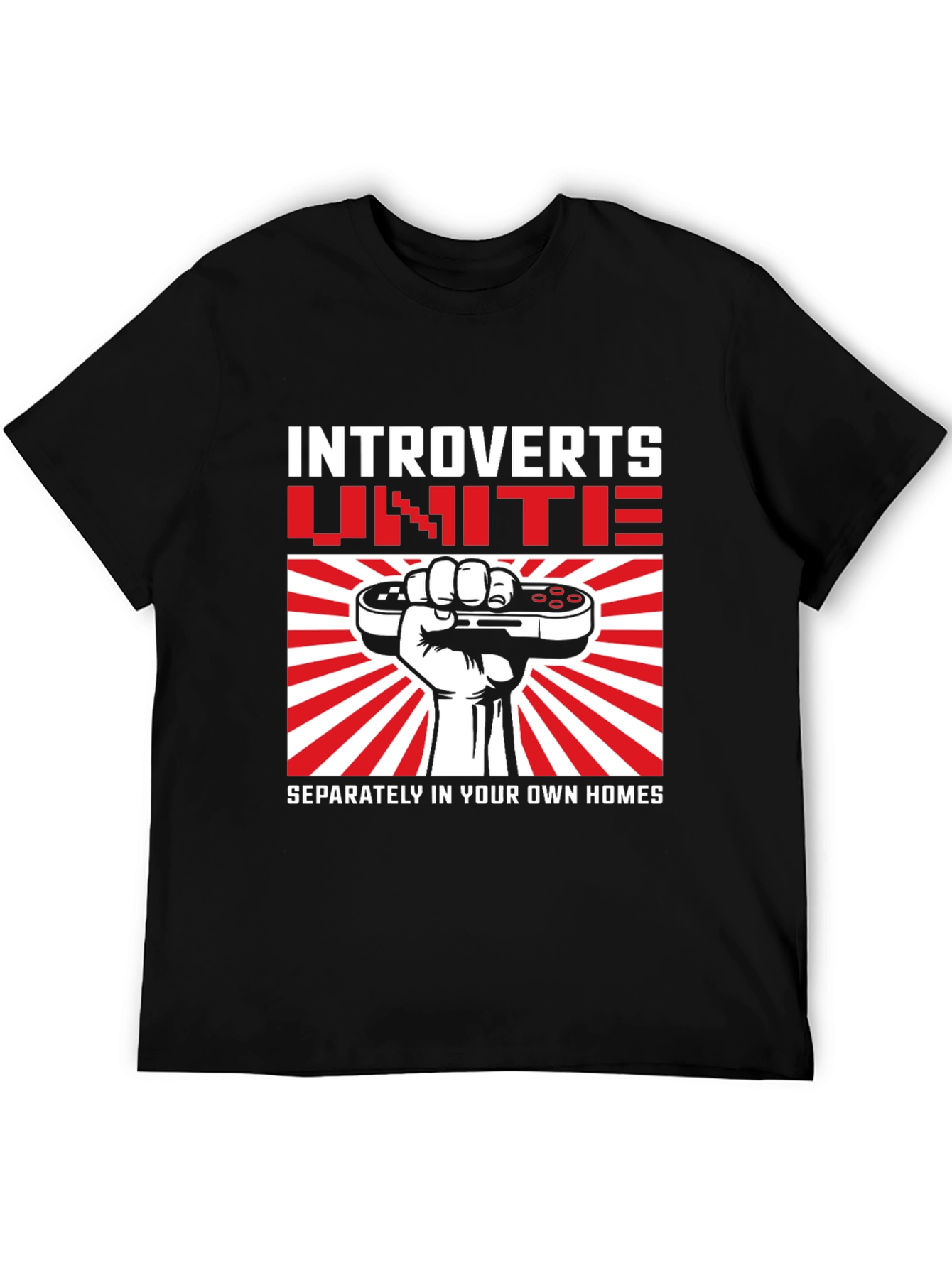 Introverts Unite Graphic T-Shirt - Separately!