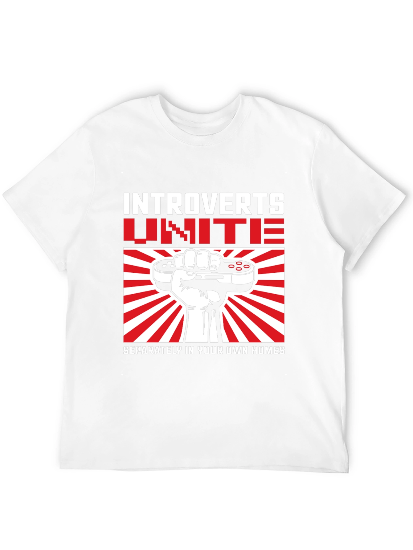 Introverts Unite Graphic T-Shirt - Separately!
