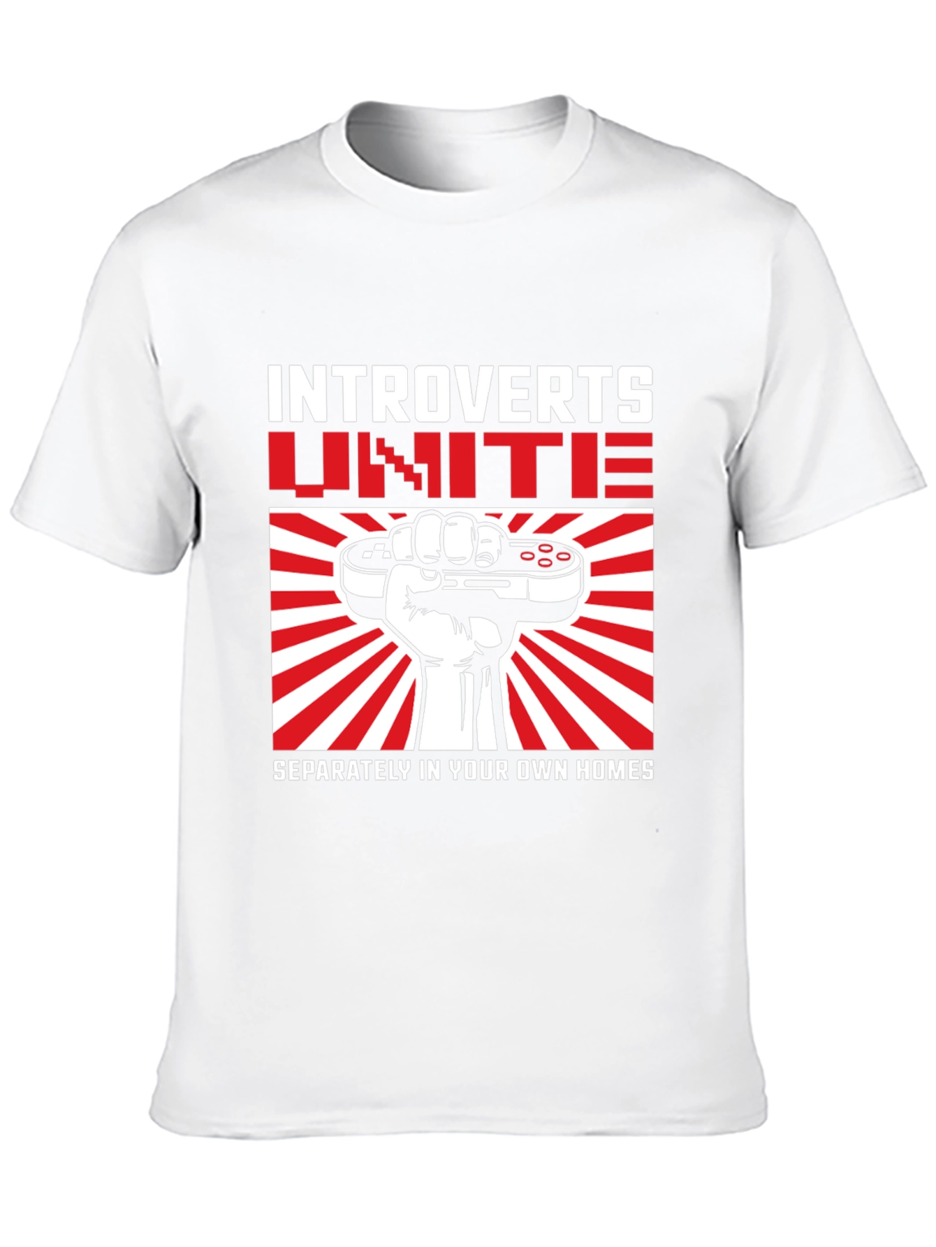 Introverts Unite Graphic T-Shirt - Separately!