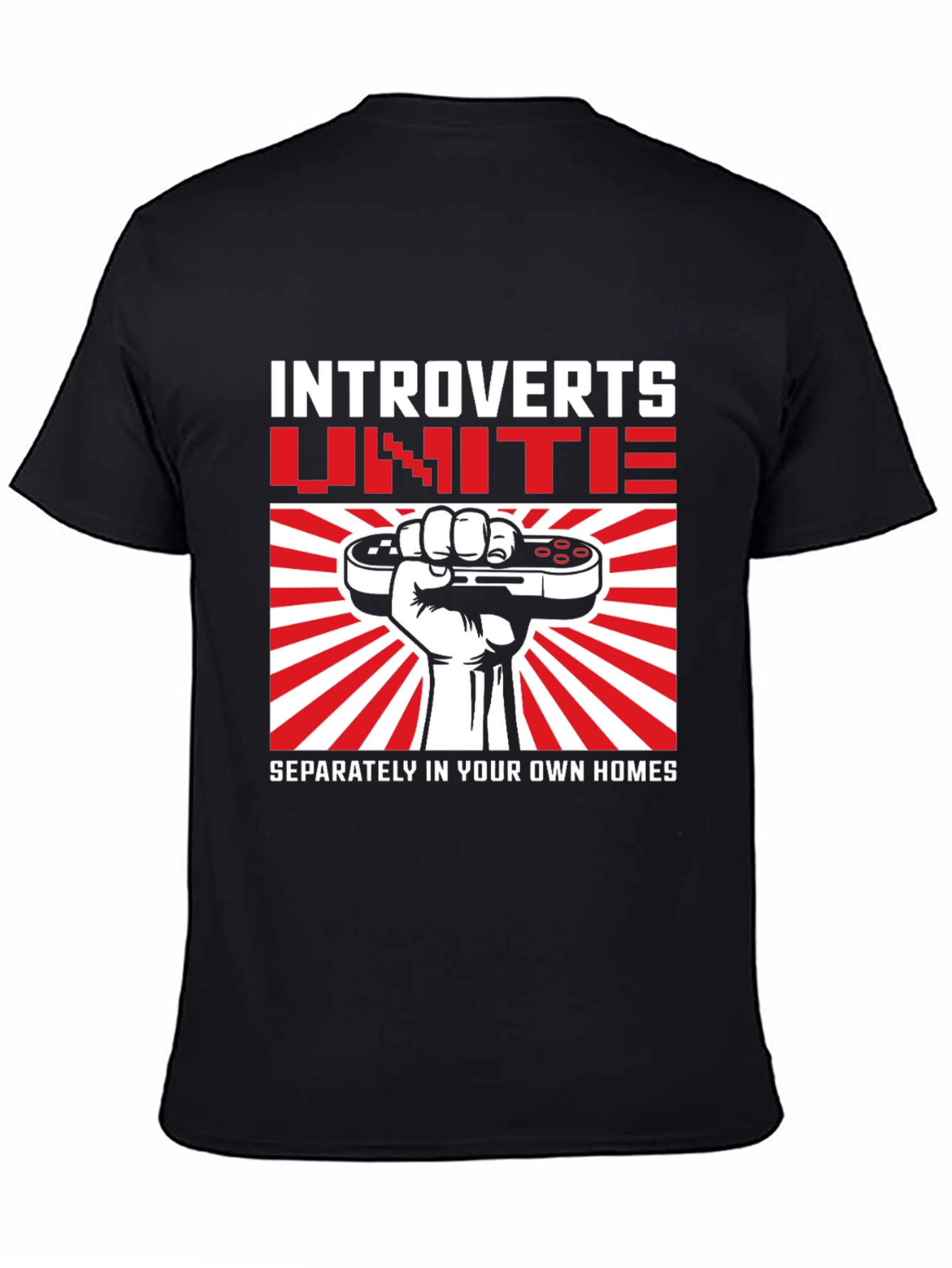 Introverts Unite Graphic T-Shirt - Separately!