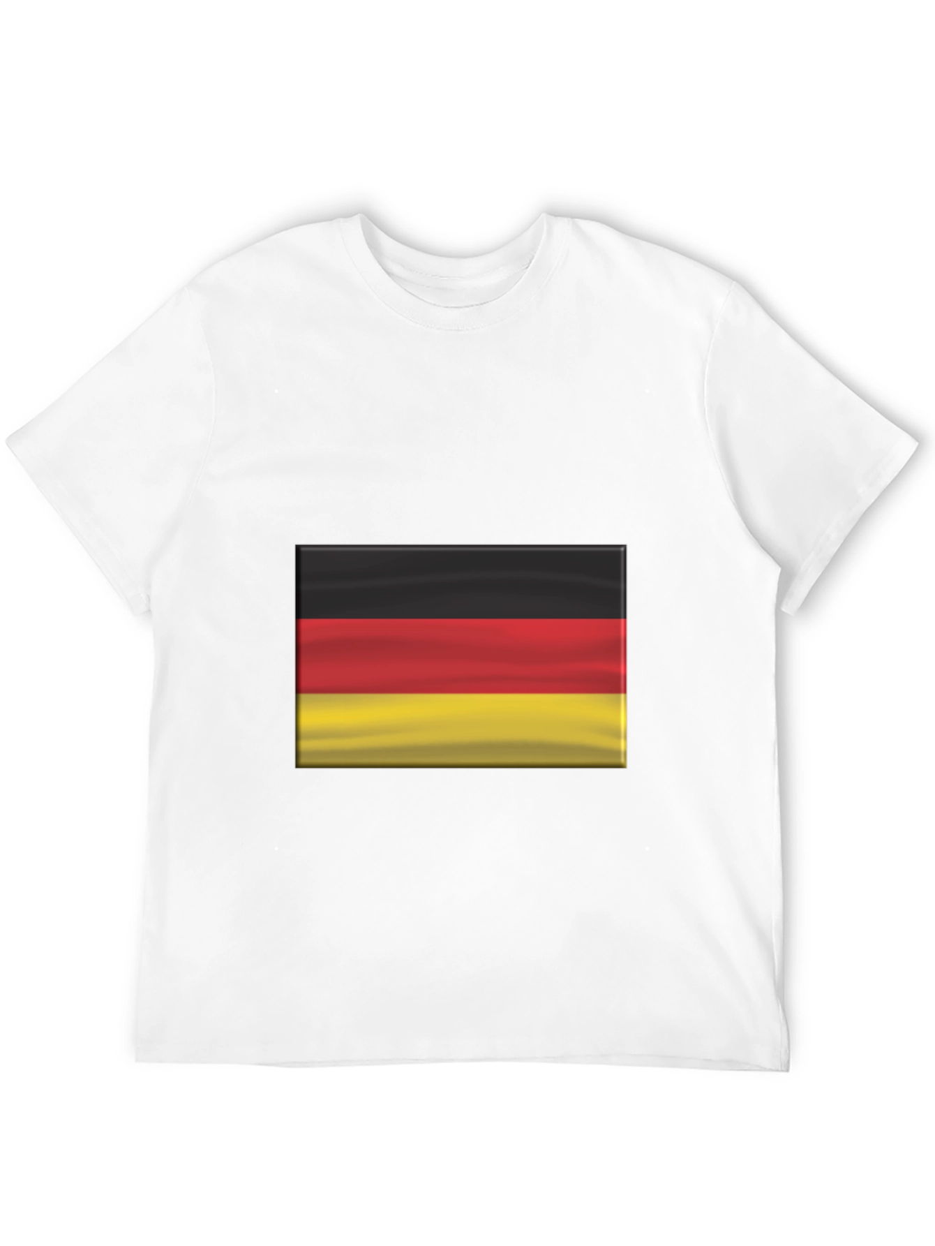 Germany Flag Graphic Black T-Shirt
