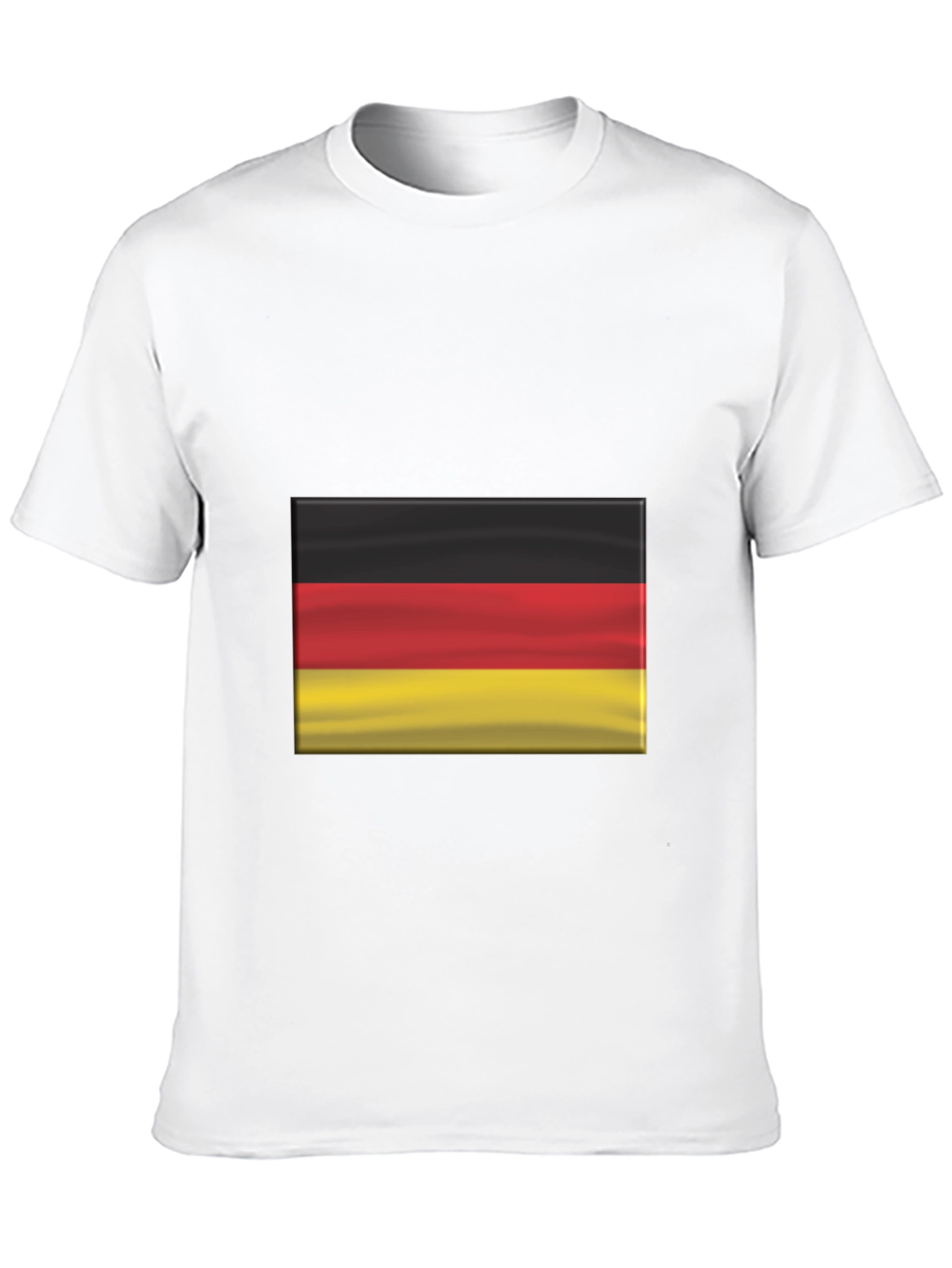 Germany Flag Graphic Black T-Shirt