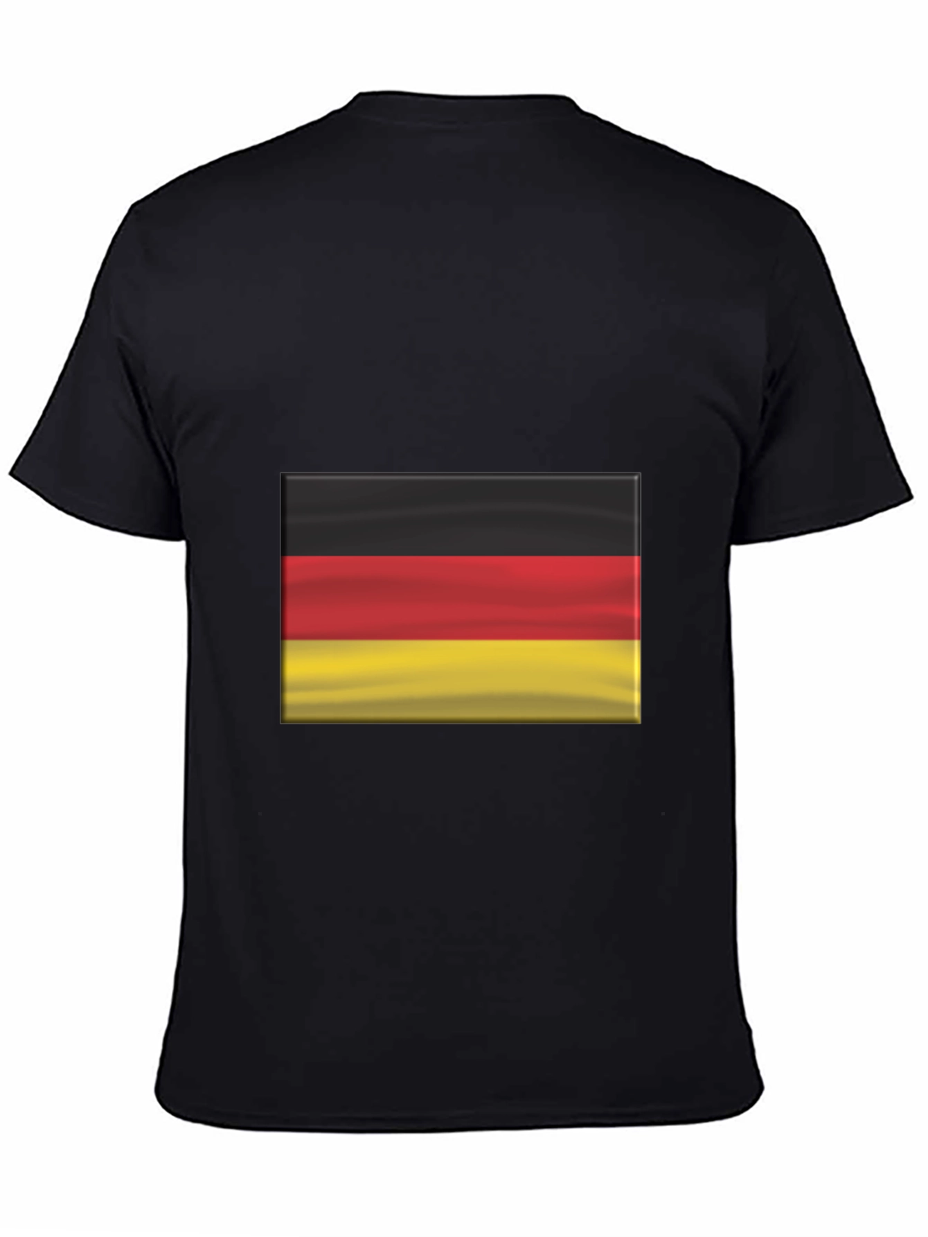 Germany Flag Graphic Black T-Shirt