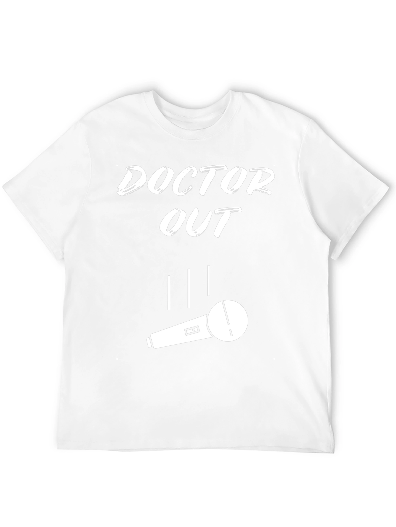 Doctor Out Microphone T-Shirt - Black