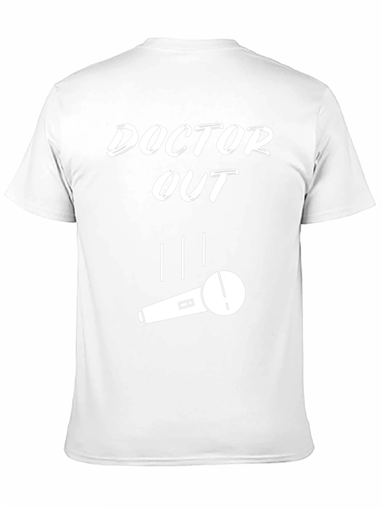 Doctor Out Microphone T-Shirt - Black