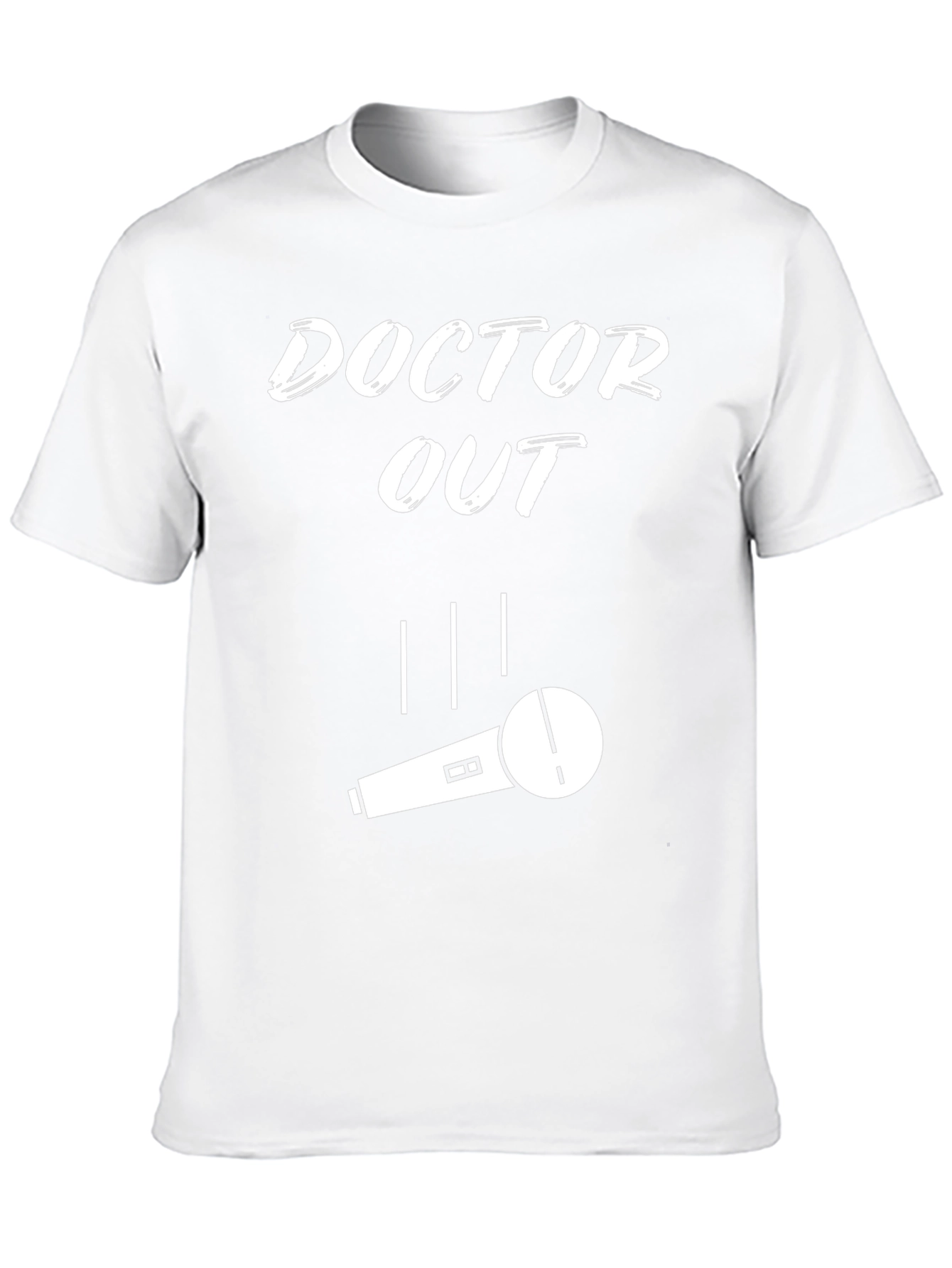 Doctor Out Microphone T-Shirt - Black