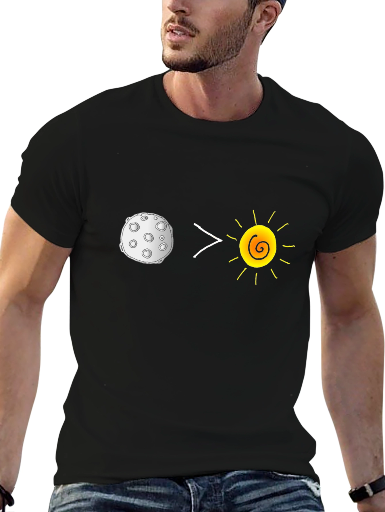 Moon is Greater Than the Sun T-Shirt
