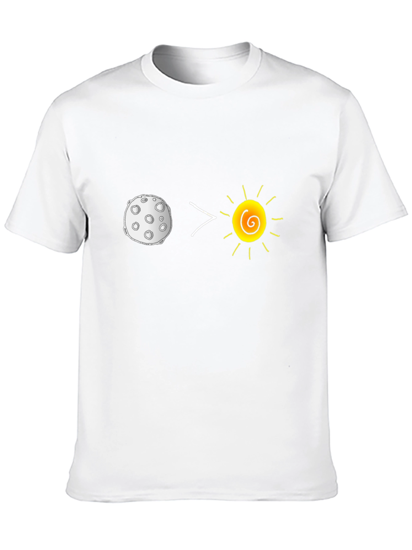 Moon is Greater Than the Sun T-Shirt