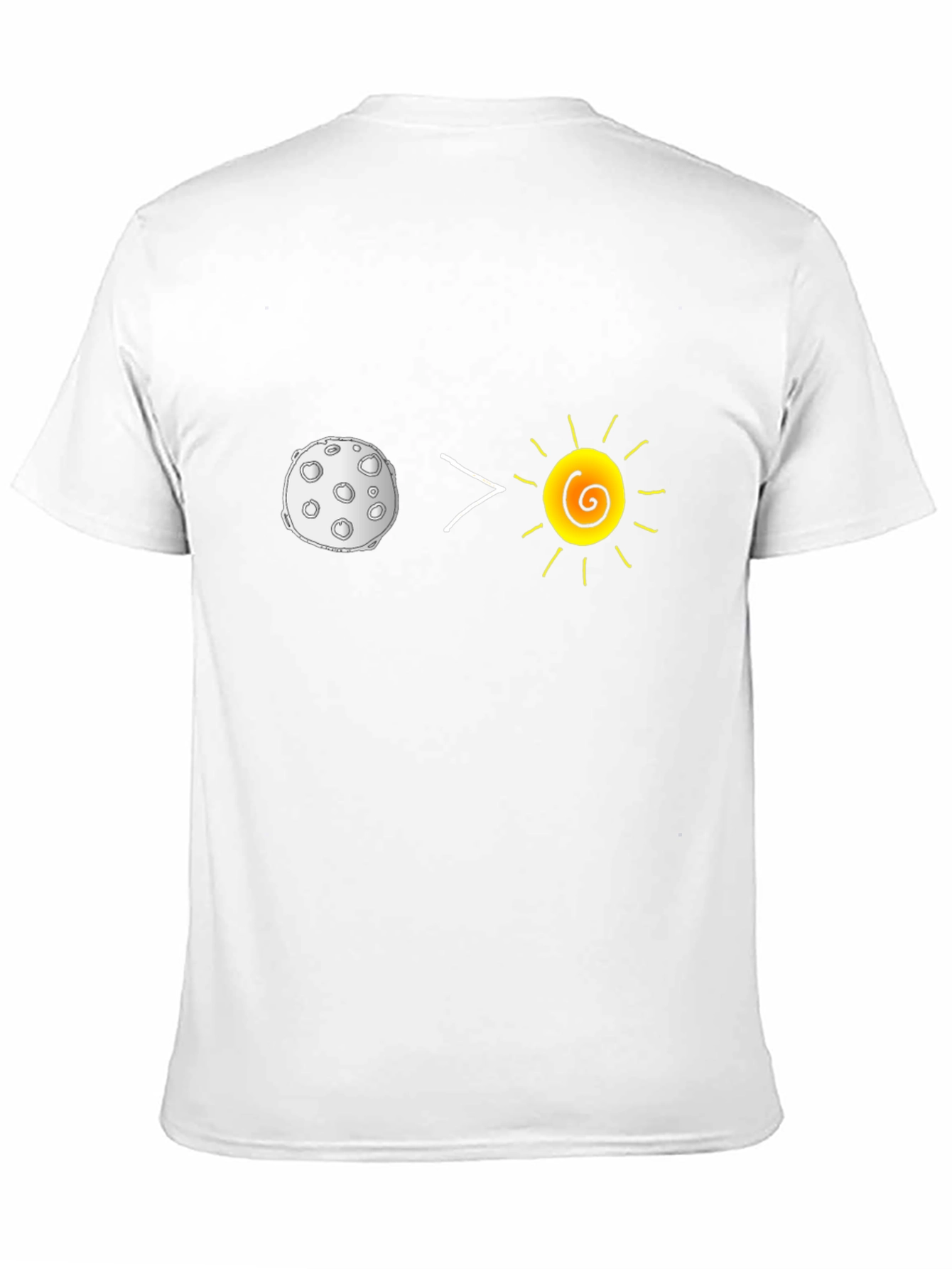 Moon is Greater Than the Sun T-Shirt