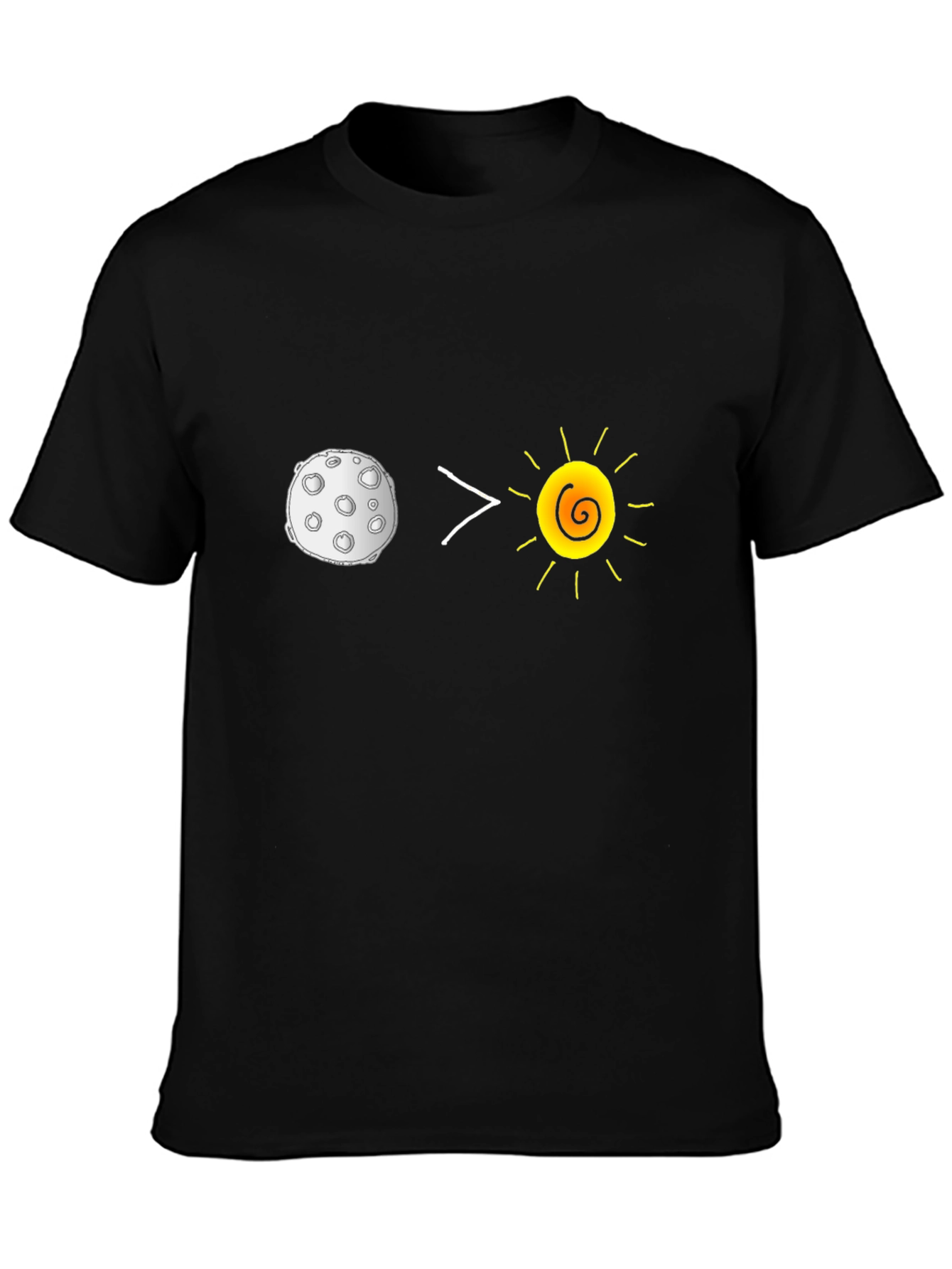 Moon is Greater Than the Sun T-Shirt