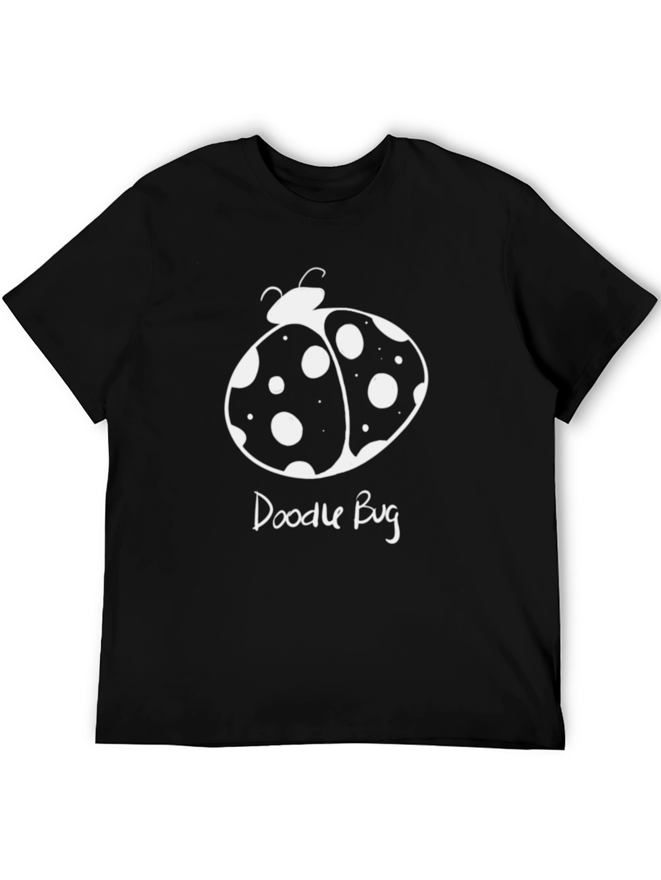 Doodle Bug Graphic Tee - Black Unisex T-Shirt