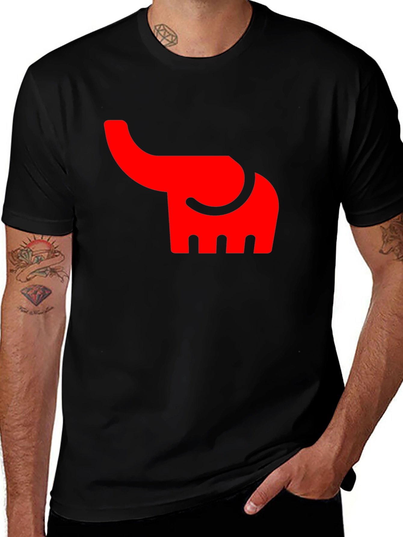 Elephant Graphic Tee - Modern Menswear