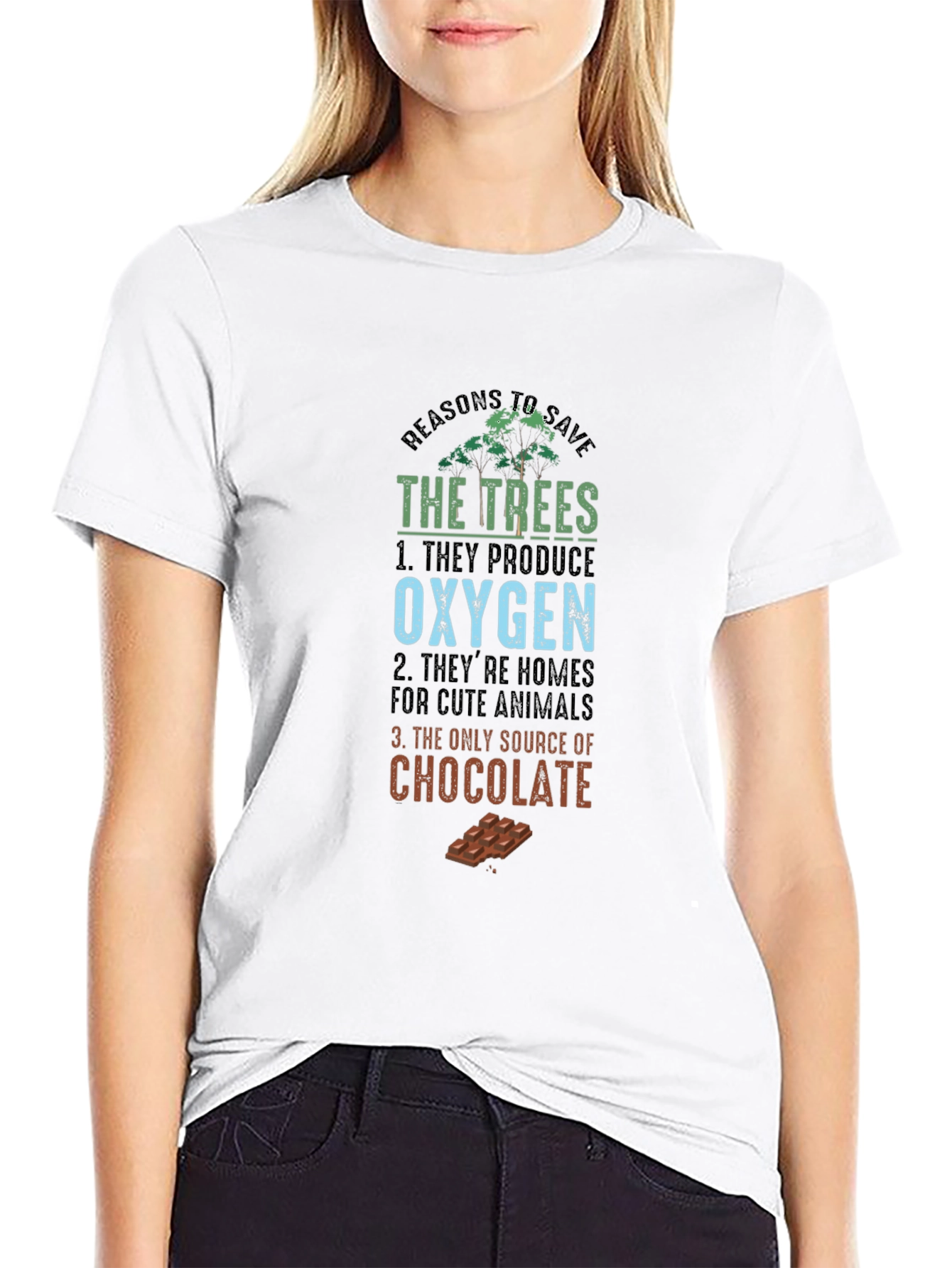 Reasons To Save The Trees Funny T-Shirt